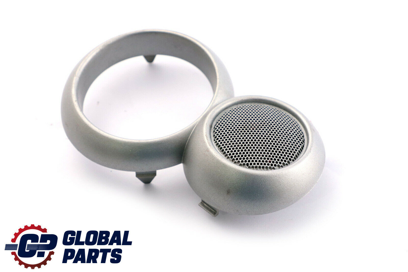 Mini Cooper One R50 R52 R53 Inside Left Door Opener Cover Speaker White Silver