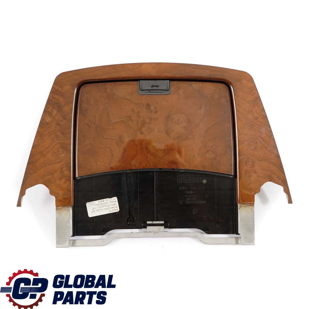 BMW 7 Series E65 E66 Module Carrier Centre Console Ashtray Wood Esche Hell