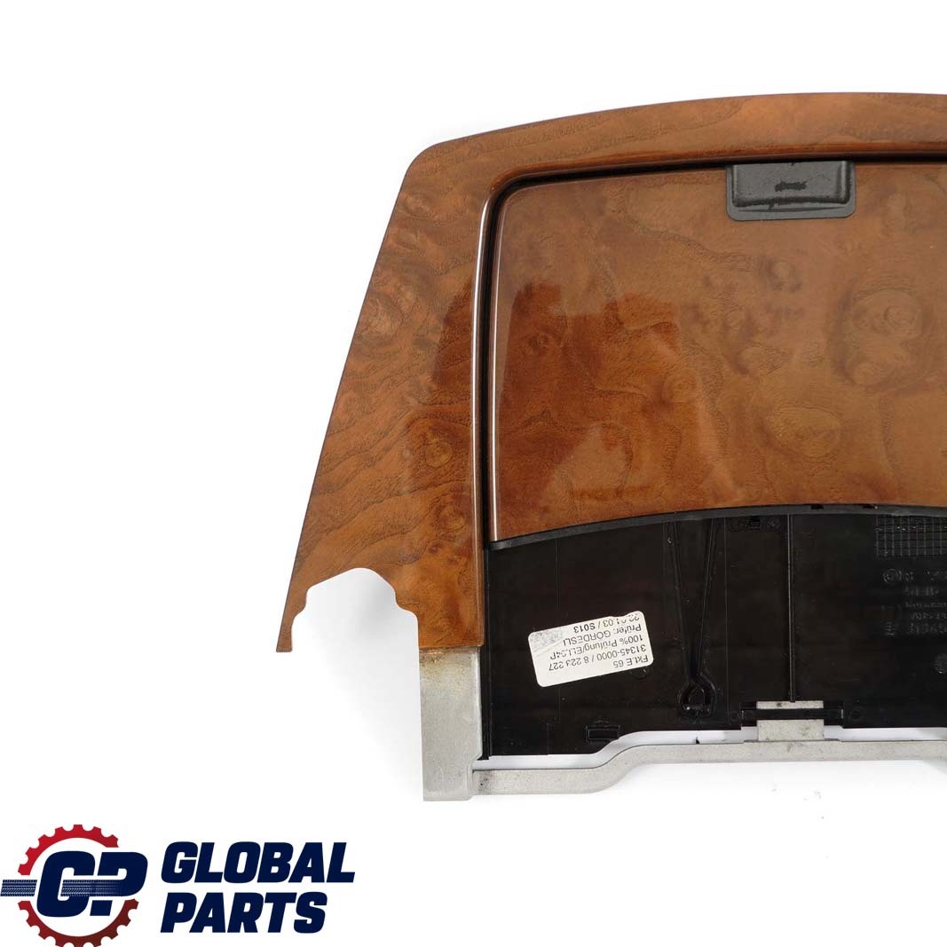 BMW 7 Series E65 E66 Module Carrier Centre Console Ashtray Wood Esche Hell