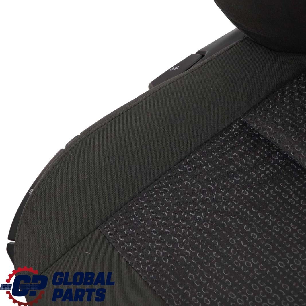 BMW E46 Saloon Touring  Fabric Cloth Jacquard / Anthracite Front Right O/S Seat