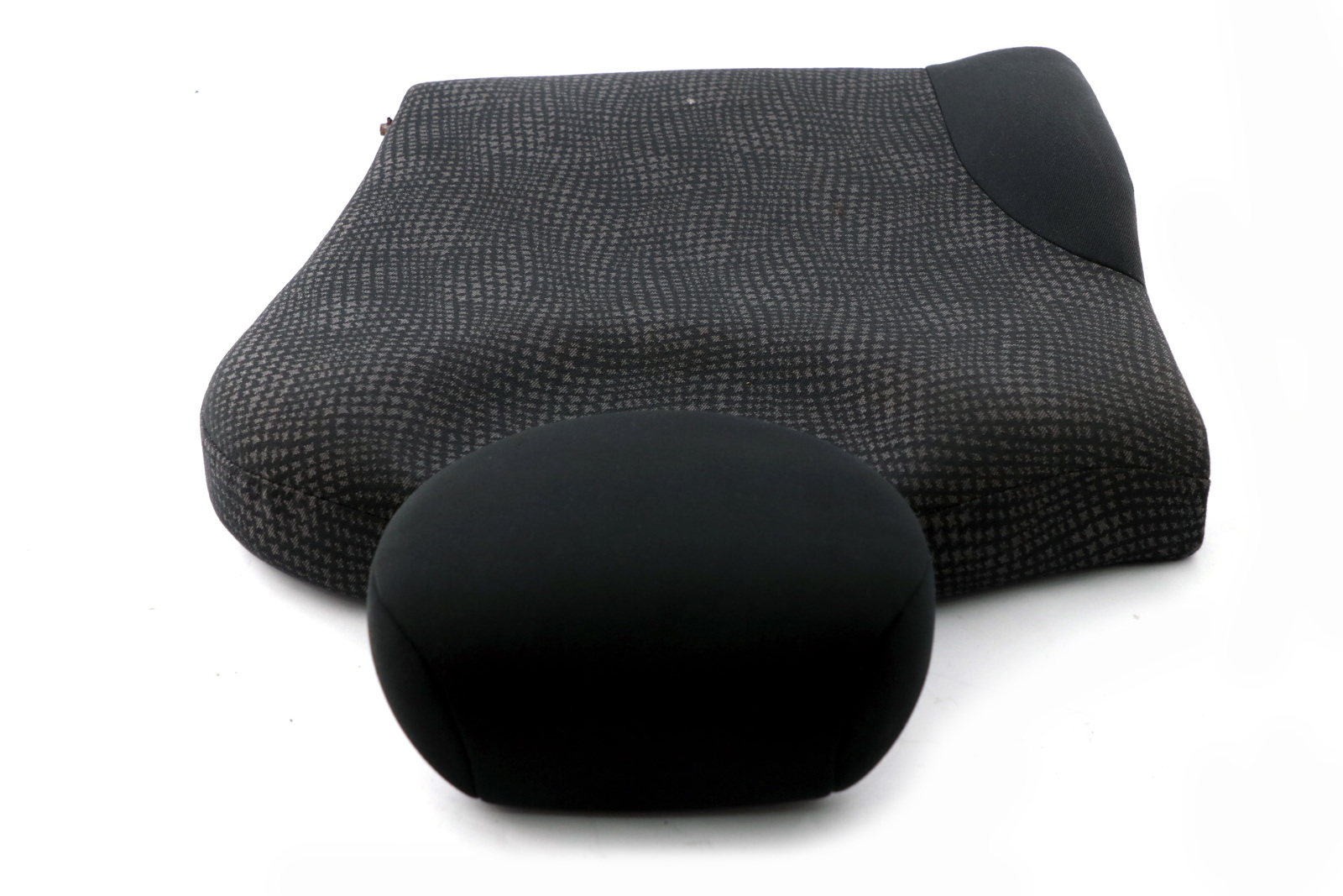 BMW Mini Cooper R50 Rear Seat Left N/S Cloth Backrest Kaleido Black