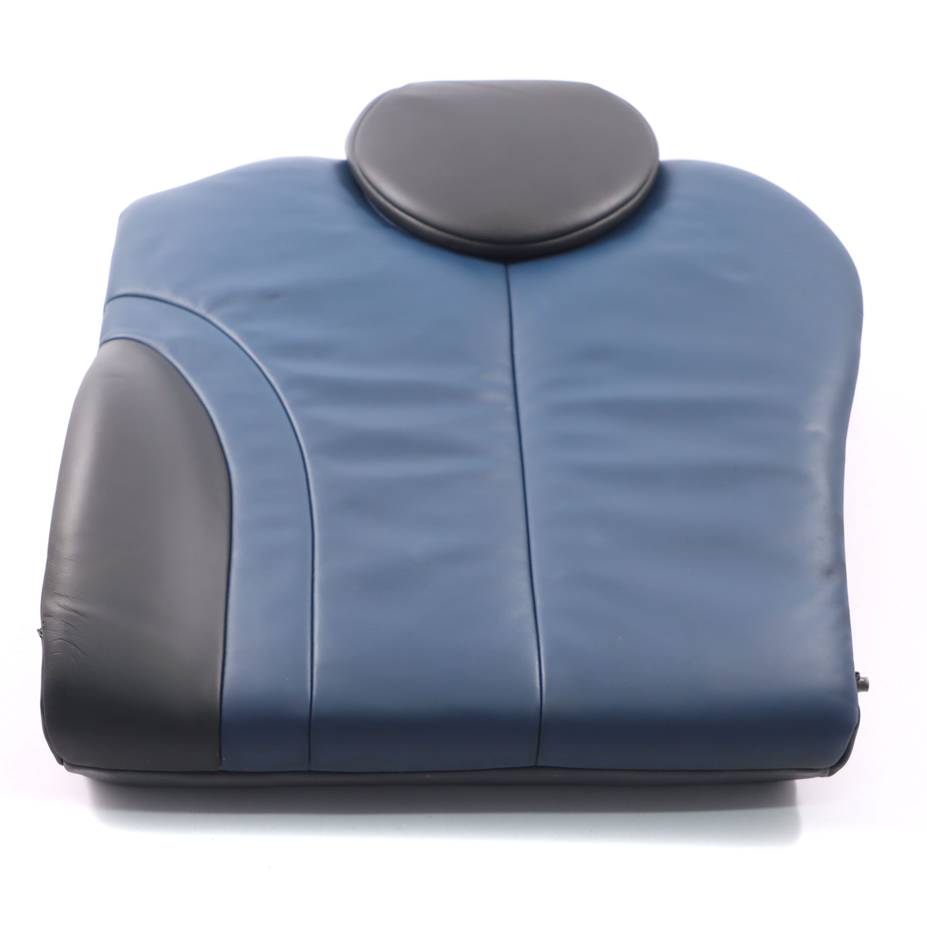 Mini R53 Cooper S Rear Seat Left N/S Backrest Leather Gravity Lapis Blue