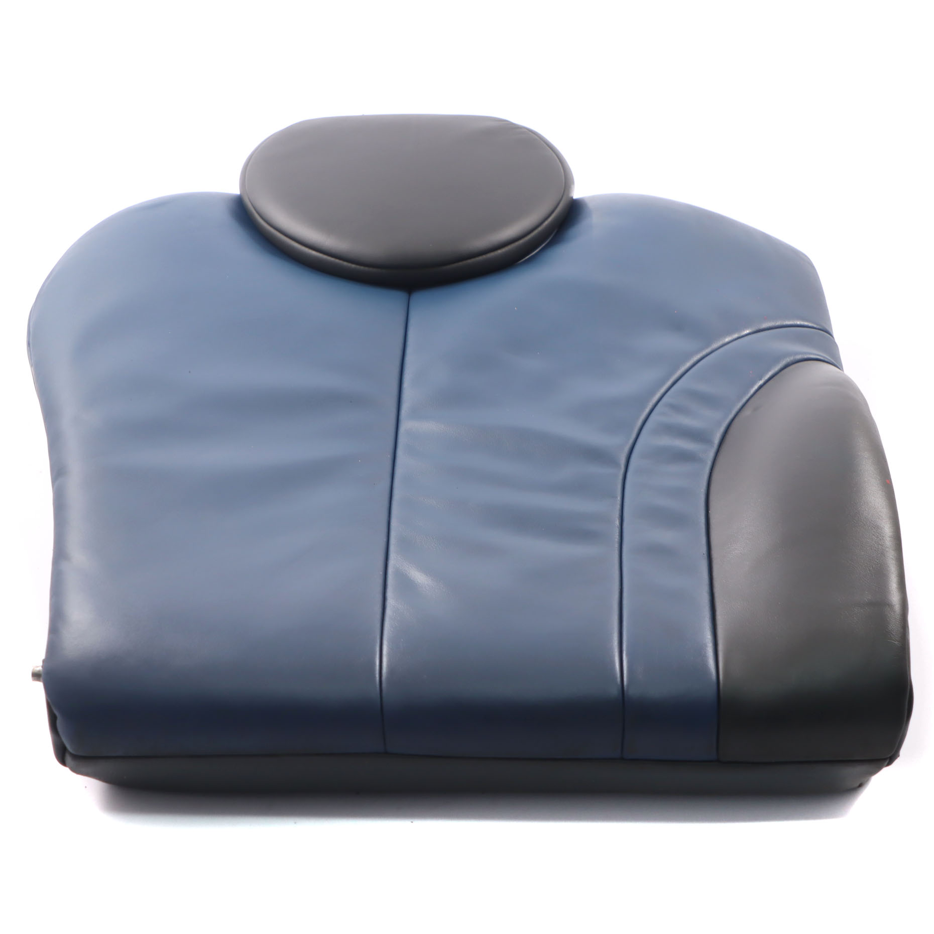 Mini R53 Cooper S Rear Seat Right O/S Backrest Leather Gravity Lapis Blue