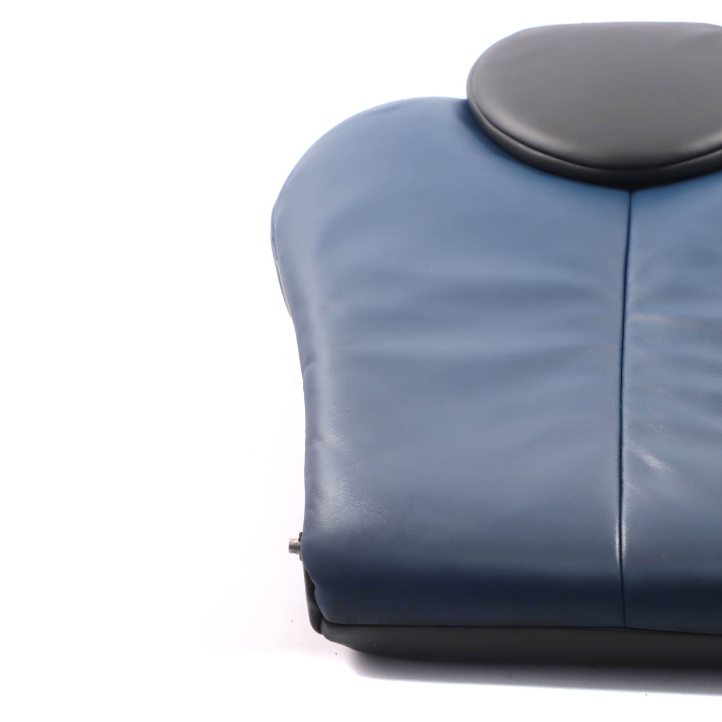 Mini R53 Cooper S Rear Seat Right O/S Backrest Leather Gravity Lapis Blue