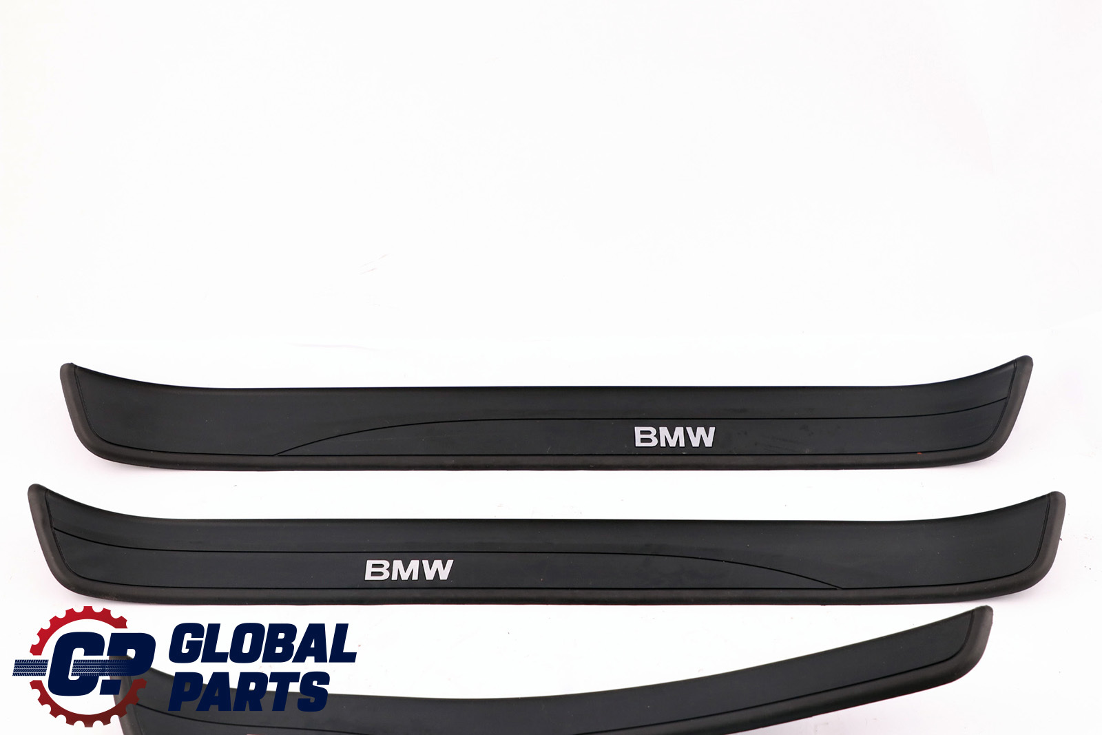 BMW 3 Series E90 E91 LCI Set Entrance Door Cover Trim Sill Strip Black