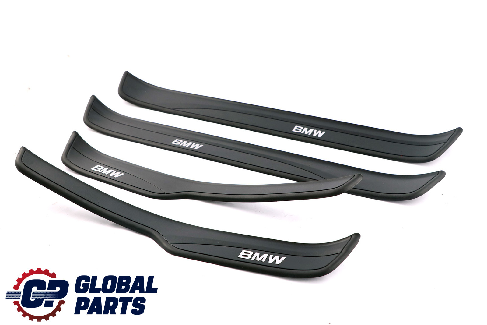 BMW 3 Series E90 E91 LCI Set Entrance Door Cover Trim Sill Strip Black