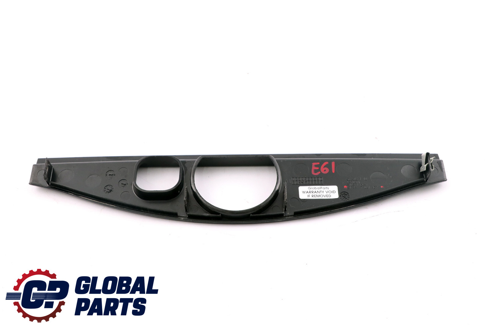 BMW 5 SERIES E61 LCi UPPER WIPER LINKAGE COVER SCHWARZ BLACK 7061427