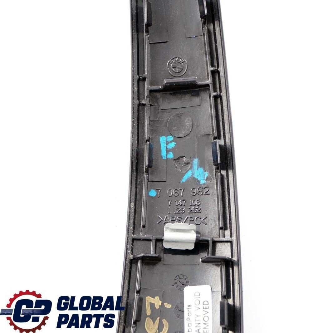 BMW 1 4 E87 Couverture Poignee Interieure de Porte Noir Gomera Droite 7067962