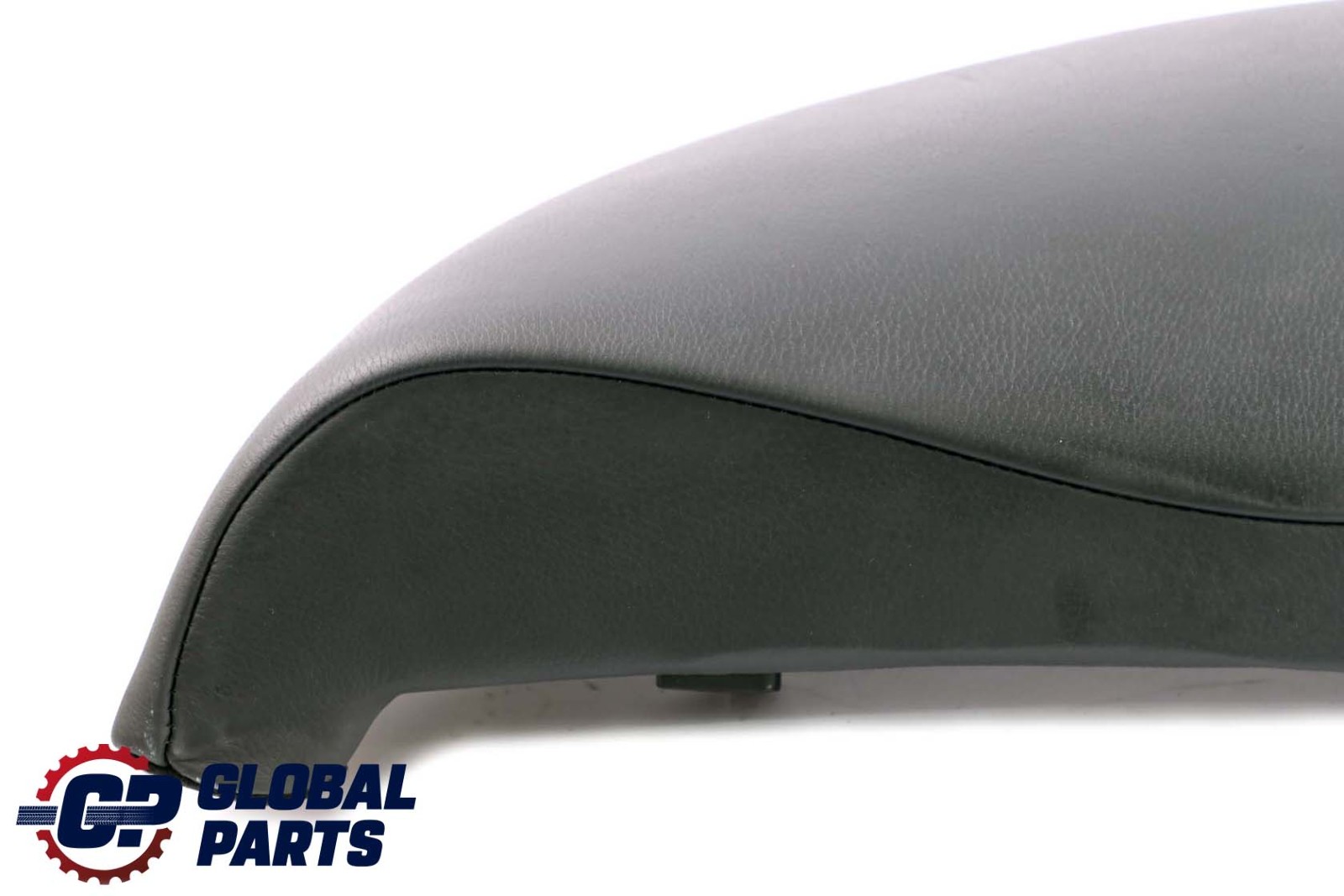 BMW E60 Rear Seat Left N/S Side Finisher Trim Leather Schwarz 7071141