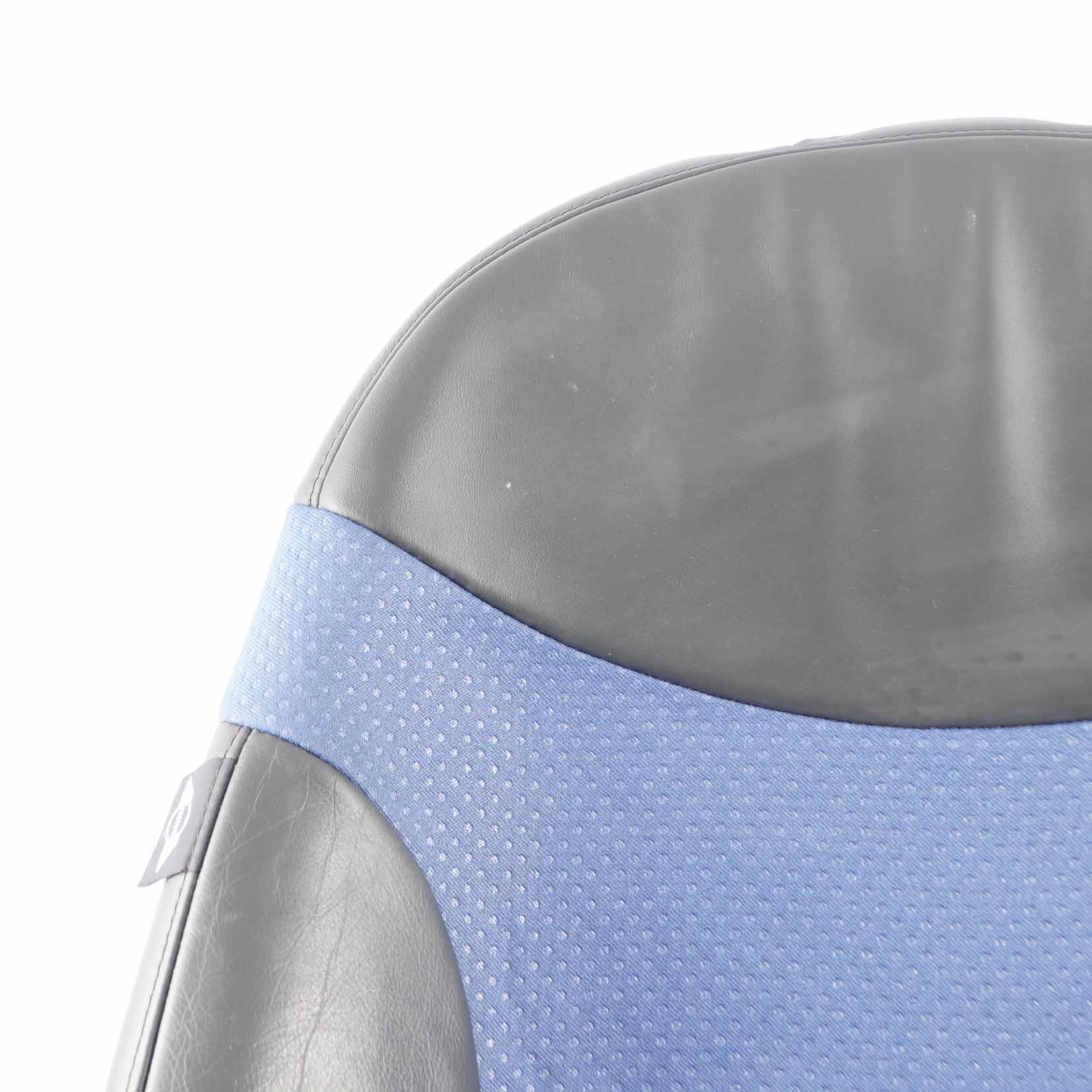 Mini R50 R53 Front Left Sport Seat N/S Backrest Cover Cloth Leather Lapis Blue