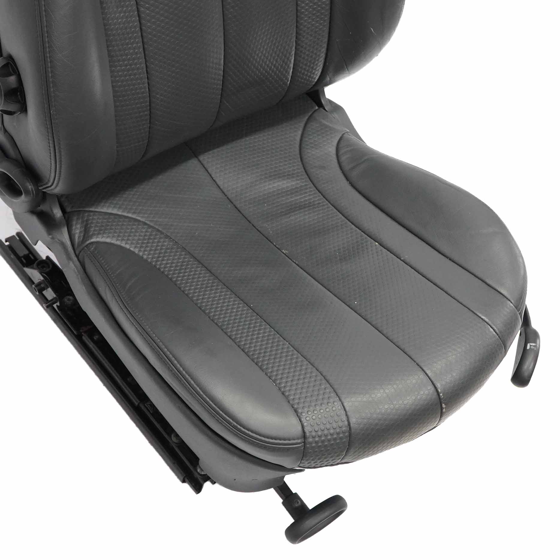 Front Seat Mini Cooper R50 R53 Left N/S Full Leather Profile Panther Black