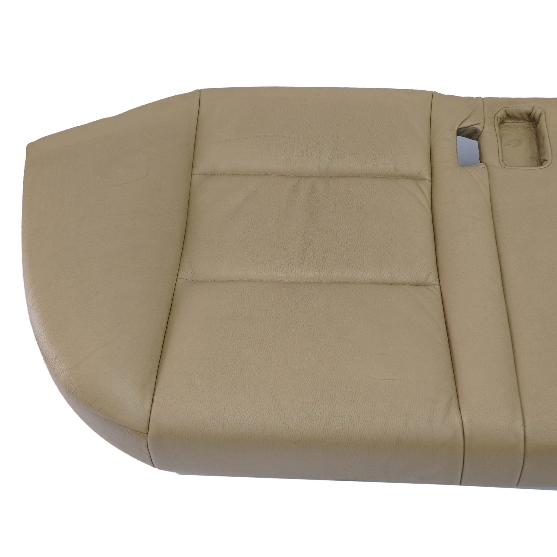 BMW E60 Rear Seat Bench Interior Sofa Couch Covering Leather Dakota Beige