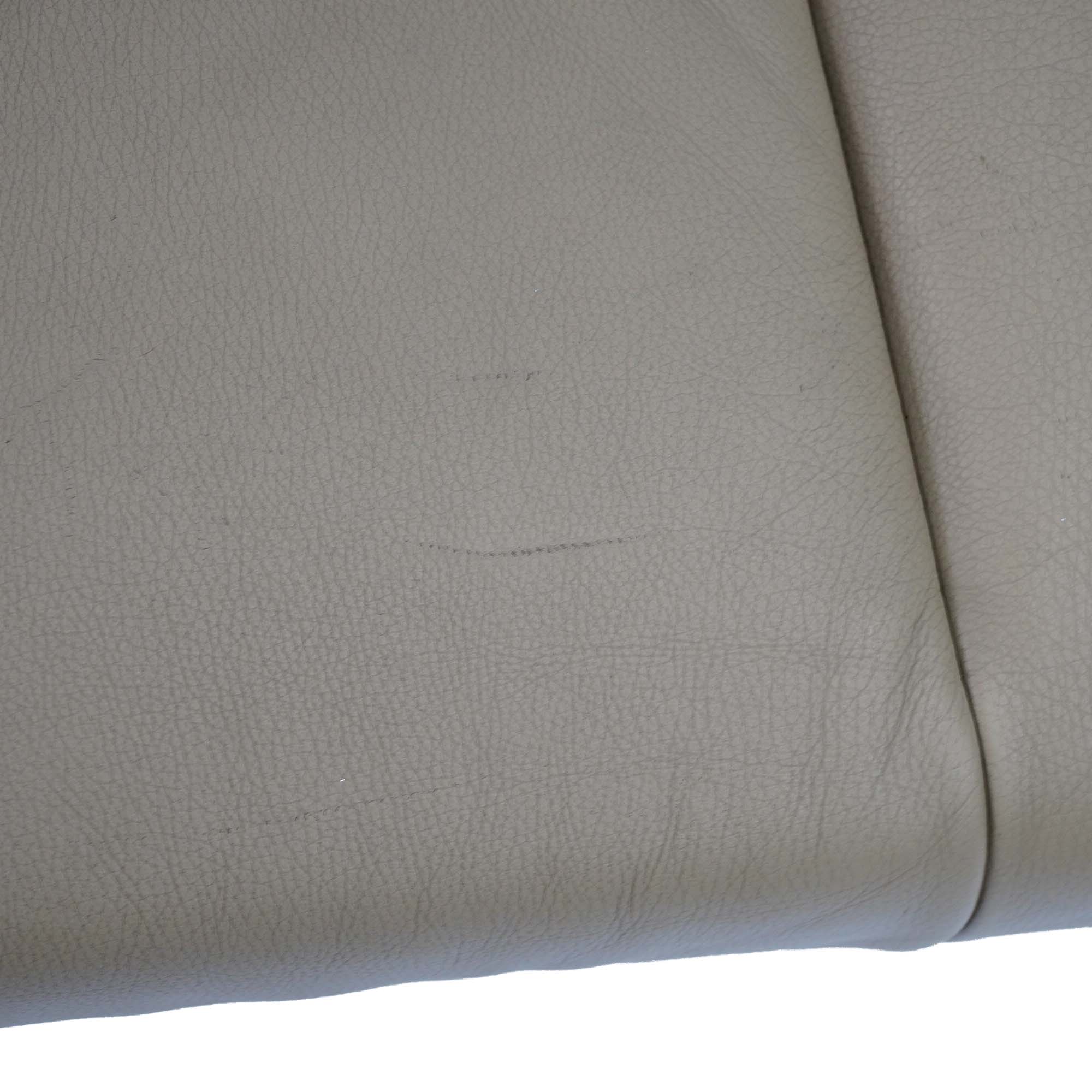 BMW E60 Rear Seat Bench Interior Sofa Couch Covering Leather Dakota Beige