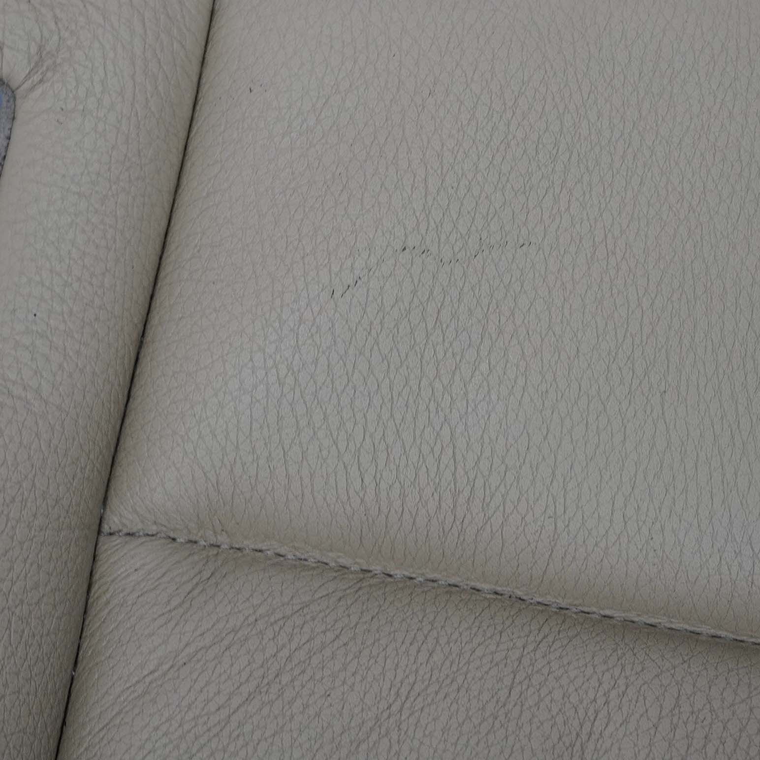 BMW E60 Rear Seat Bench Interior Sofa Couch Covering Leather Dakota Beige