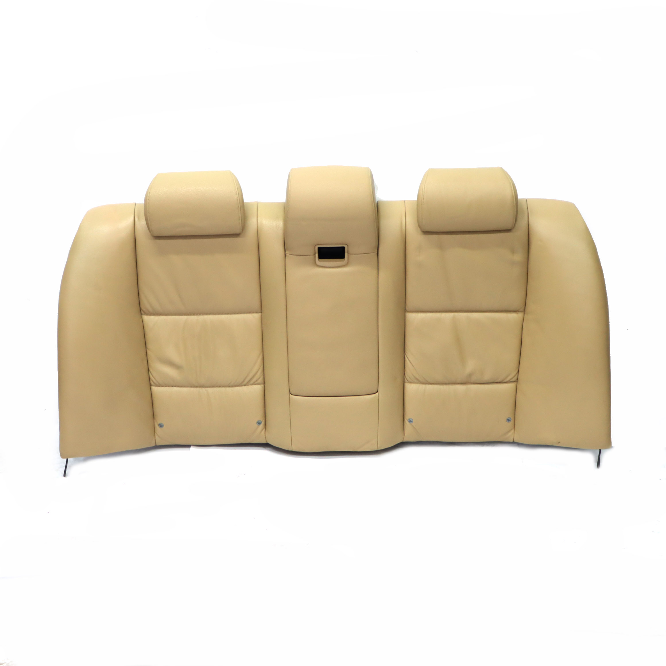 BMW E60 Interior Rear Seat Backrest Couch Cover Beige Leather Dakota