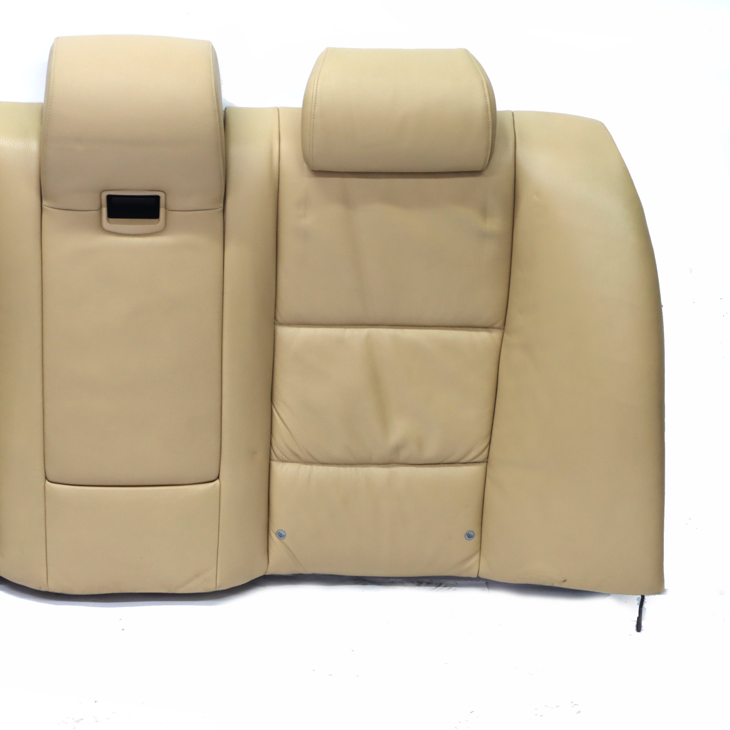 BMW E60 Interior Rear Seat Backrest Couch Cover Beige Leather Dakota