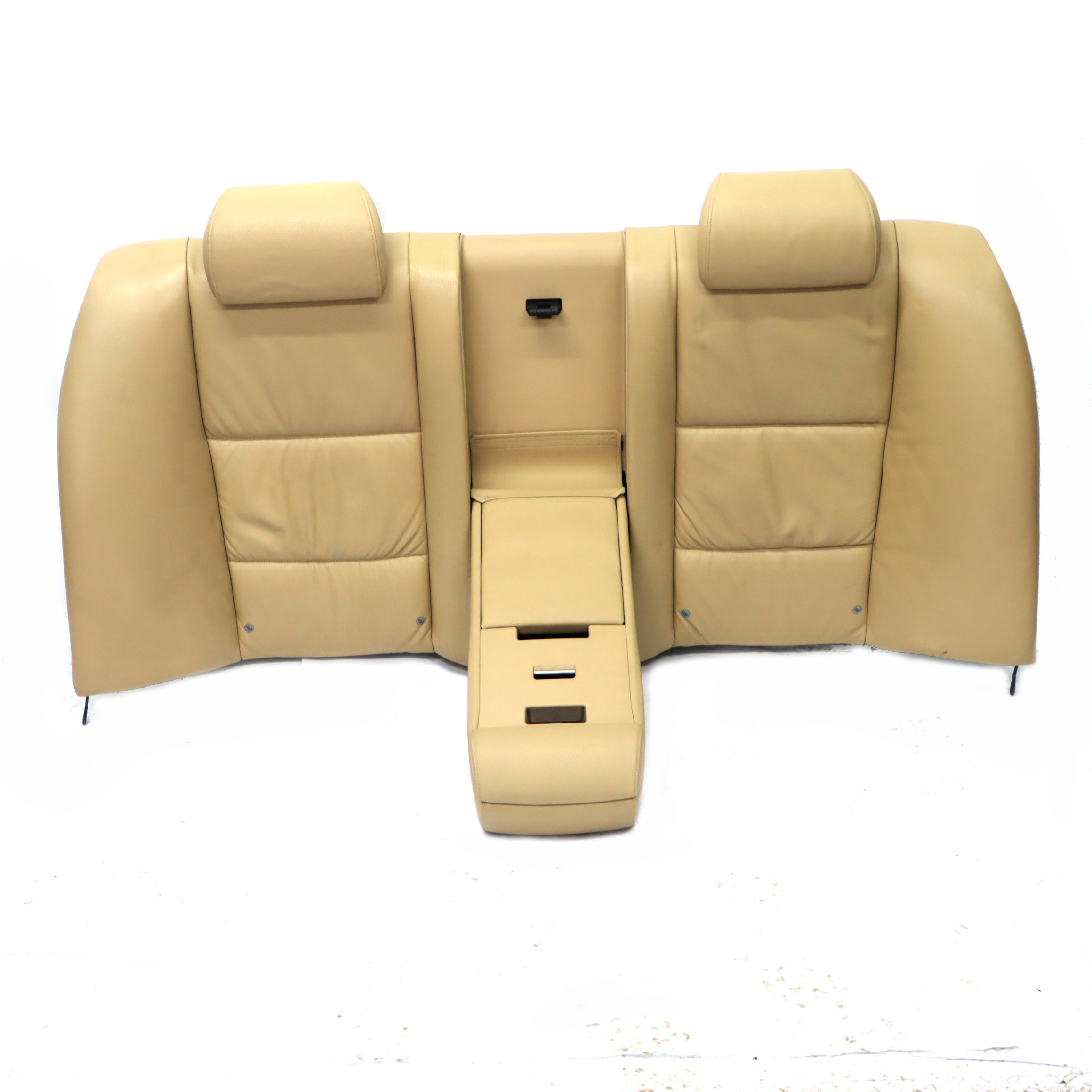 BMW E60 Interior Rear Seat Backrest Couch Cover Beige Leather Dakota