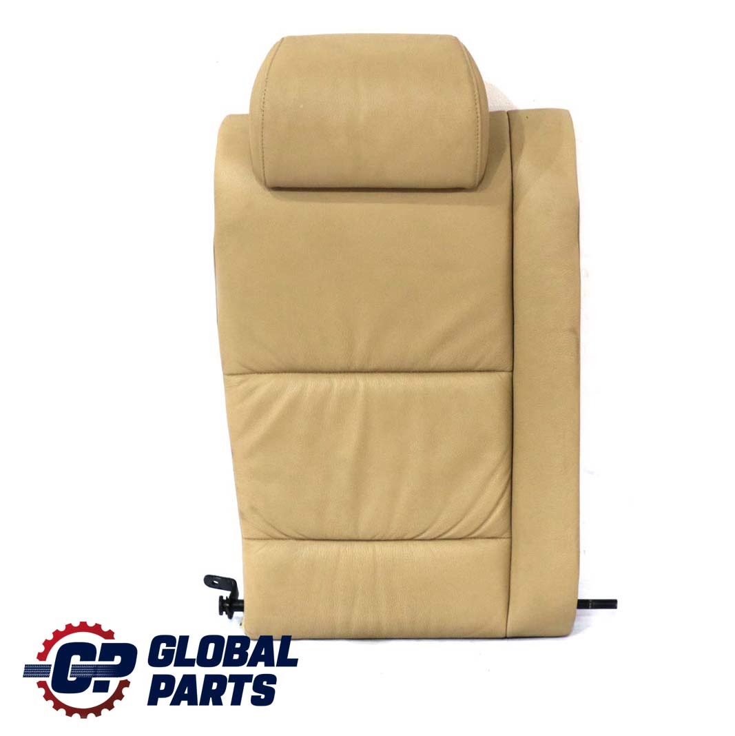 BMW 5 Series E60 Cover Backrest Rear Right O/S Back Seat Leather Beige