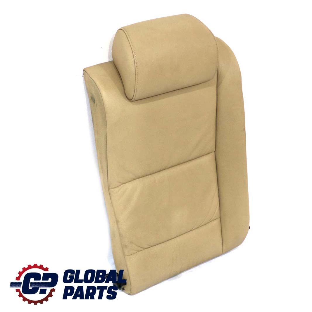 BMW 5 Series E60 Cover Backrest Rear Right O/S Back Seat Leather Beige