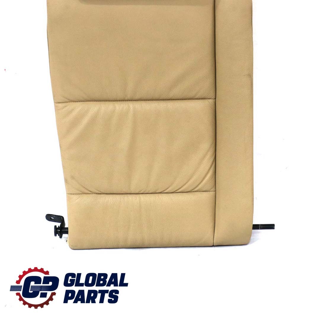 BMW 5 Series E60 Cover Backrest Rear Right O/S Back Seat Leather Beige