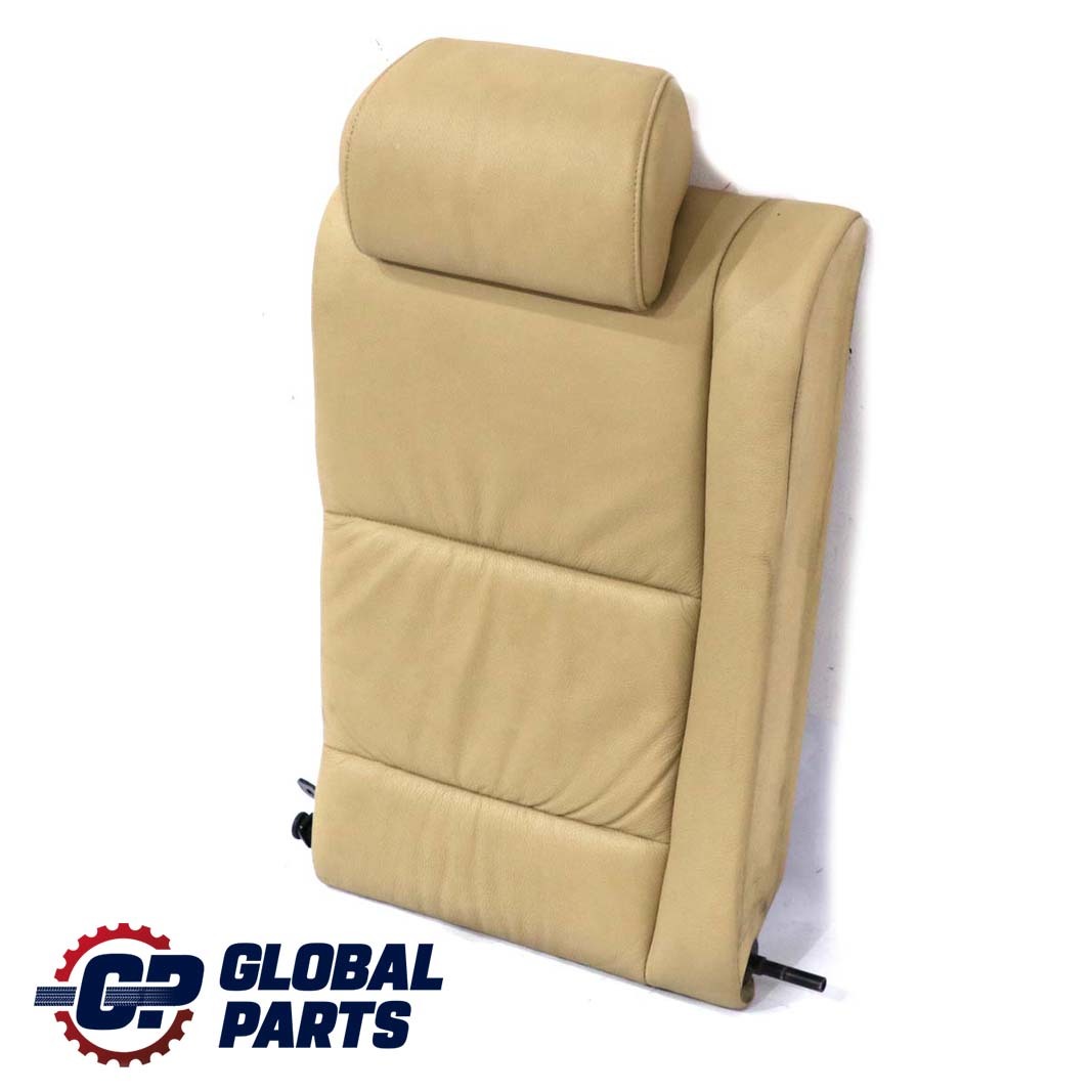 BMW 5 Series E60 Cover Backrest Rear Right O/S Back Seat Leather Beige