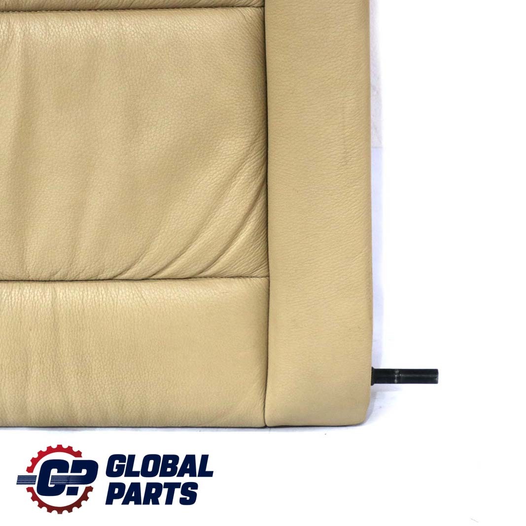 BMW 5 Series E60 Cover Backrest Rear Right O/S Back Seat Leather Beige