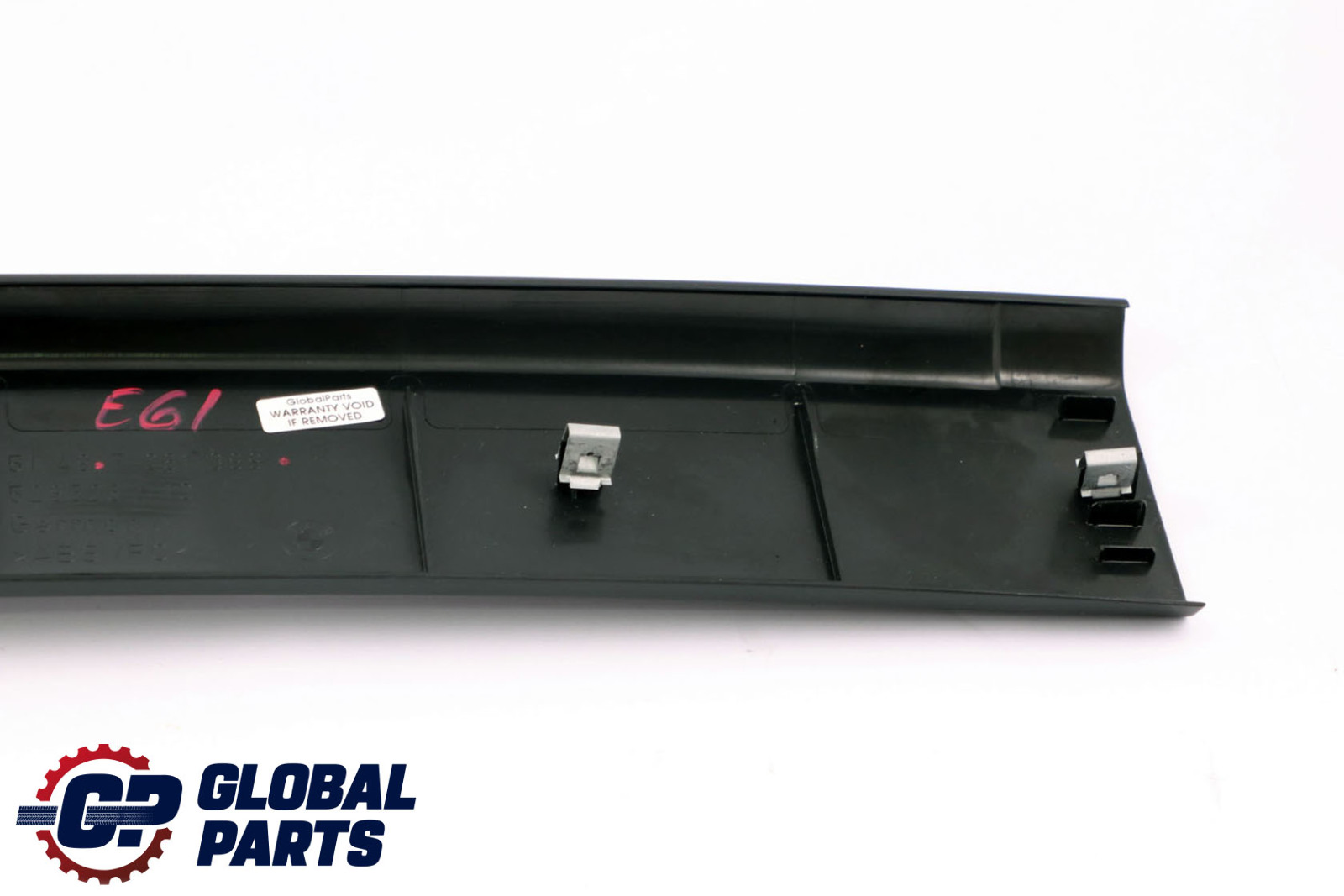 BMW 5 Series E61 Interor Upper Trunk Lid Panel Trim Cover Black 7061399