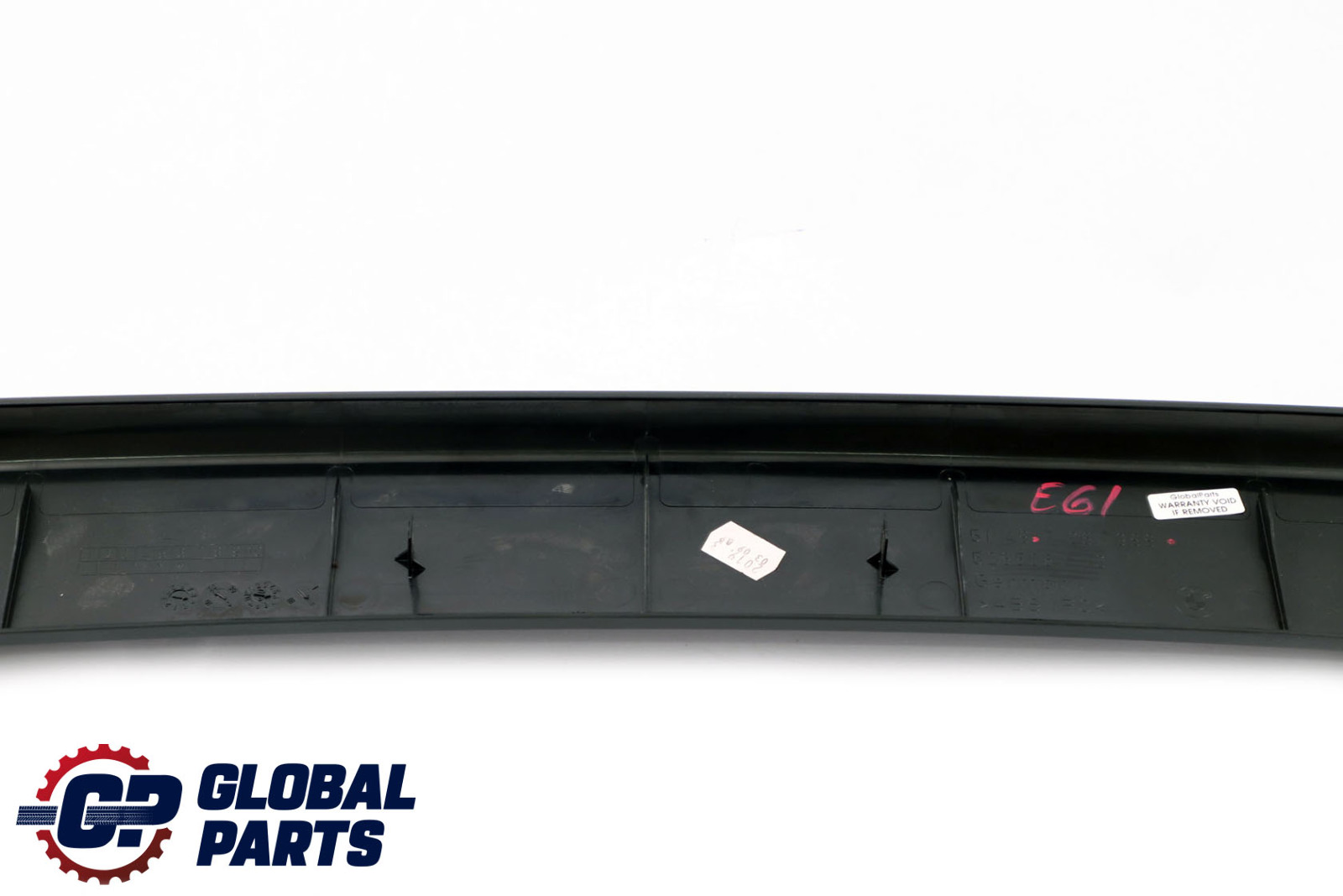 BMW 5 Series E61 Interor Upper Trunk Lid Panel Trim Cover Black 7061399