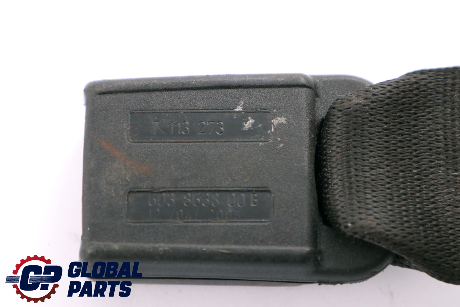 BMW E90 E90N LCI Lower Strap Rear Centre With Separate Buckle SCHWARZ