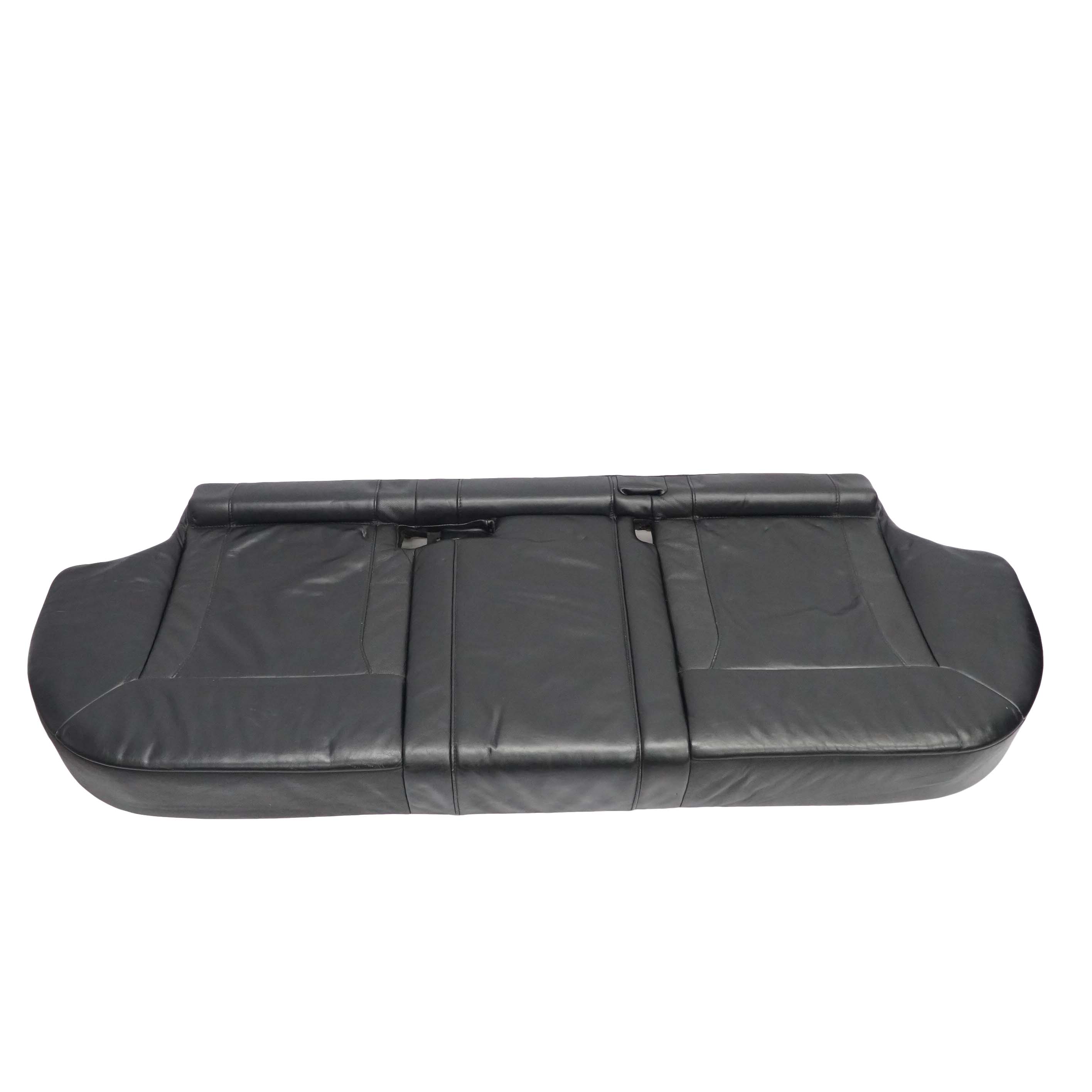 BMW X5 E53 Black Walknappa Exclusive Leather Interior Rear Seat Couch Bench