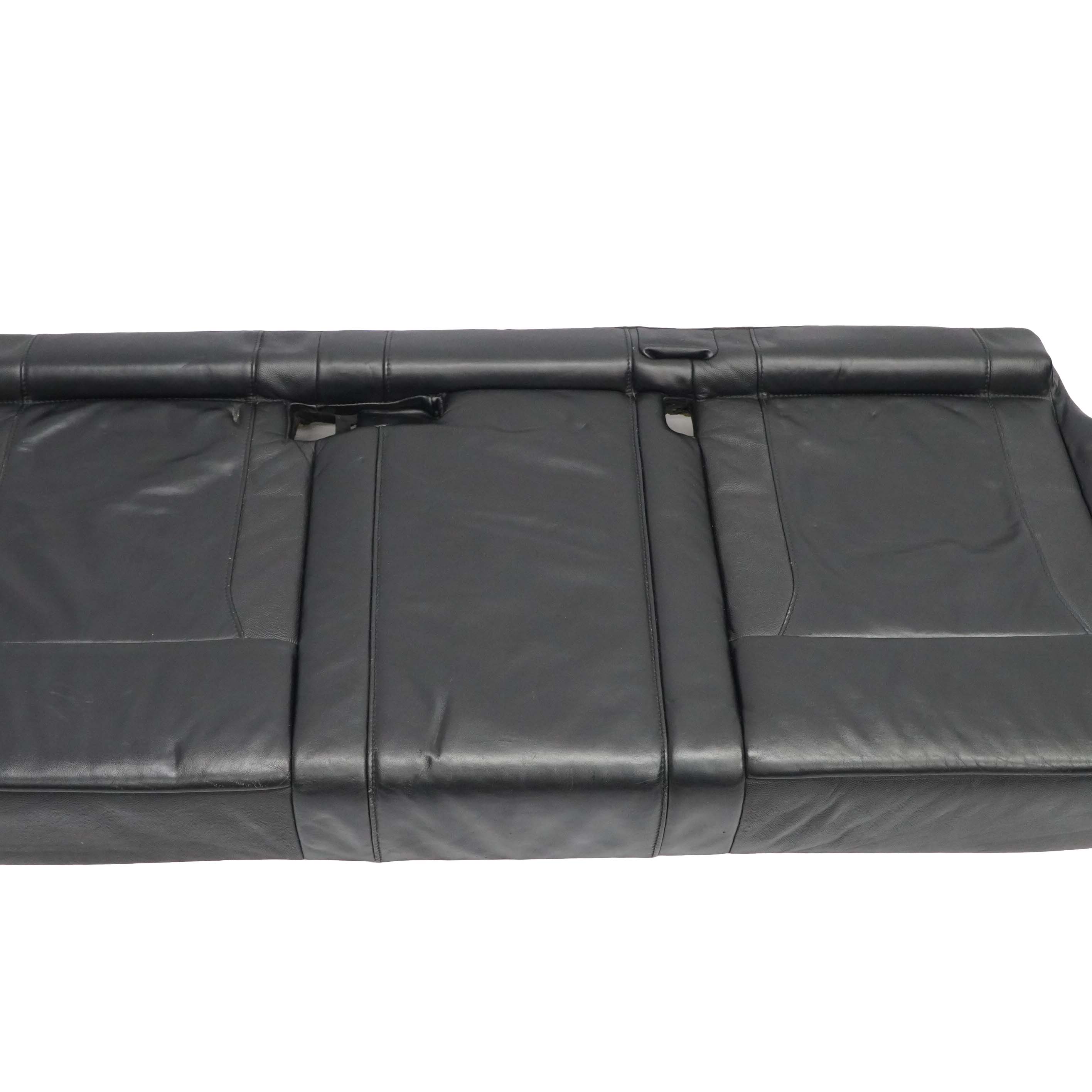 BMW X5 E53 Black Walknappa Exclusive Leather Interior Rear Seat Couch Bench