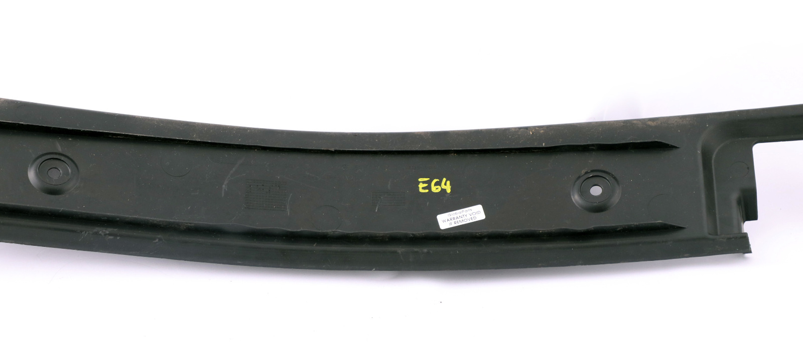 BMW E64 LCI Cabriolet Couverture du Canal d'eau Arriere 7124913