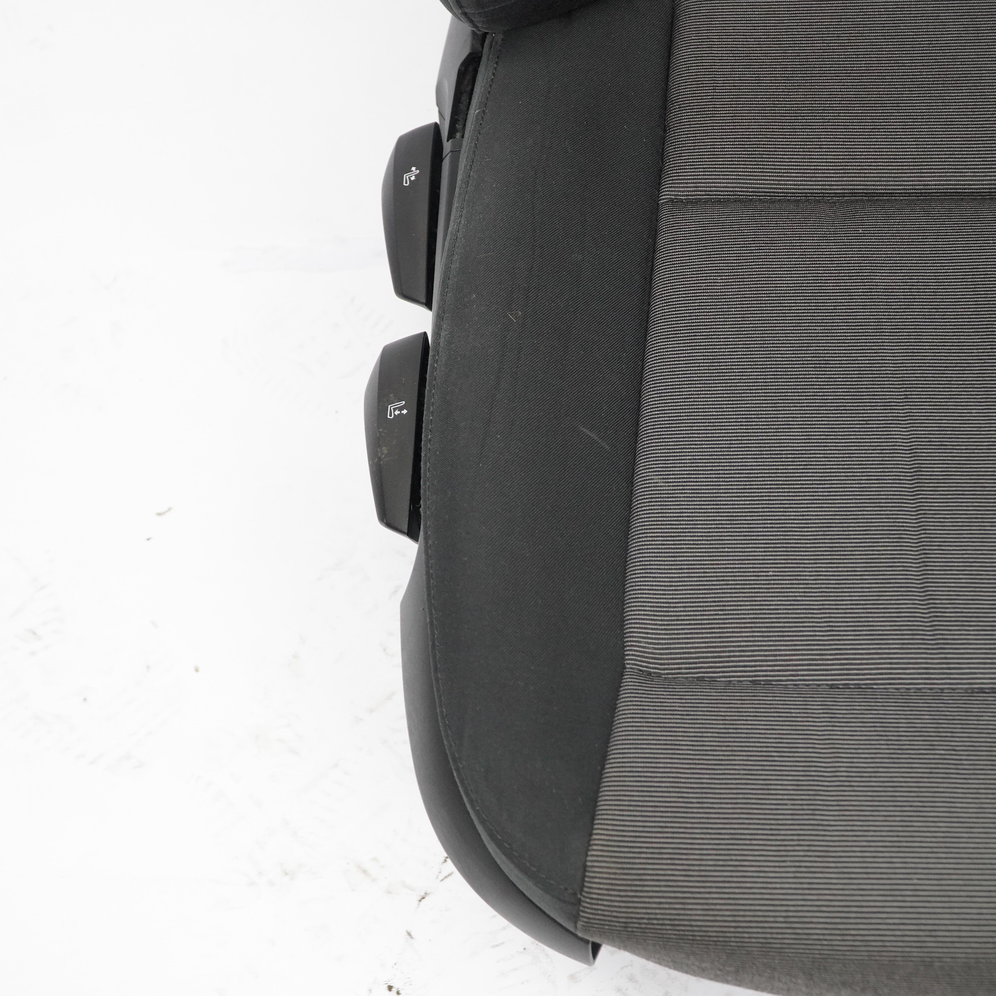 BMW E87 Front Right O/S Seat Cloth Fabric Moiré / Anthracite Interior