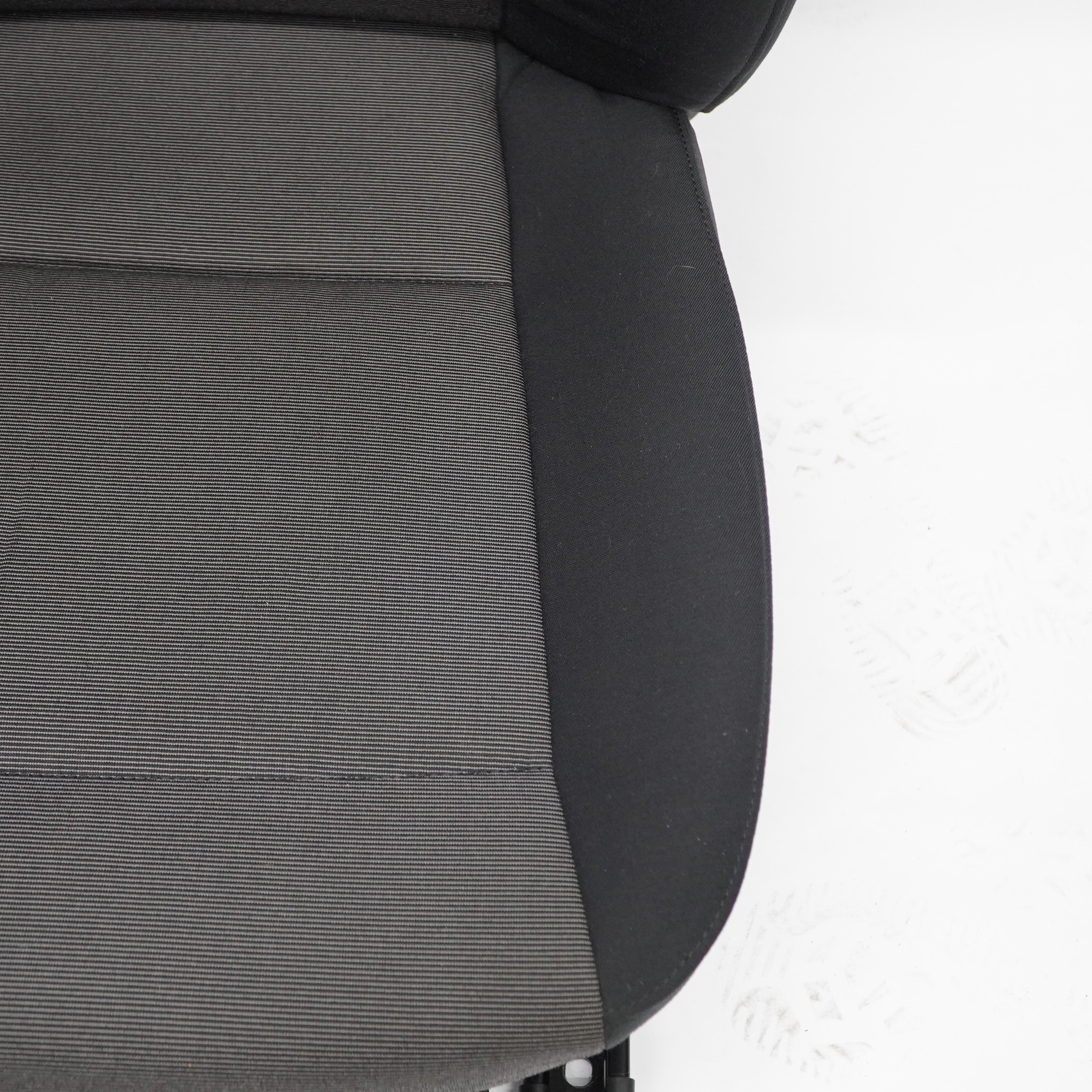 BMW E87 Front Right O/S Seat Cloth Fabric Moiré / Anthracite Interior