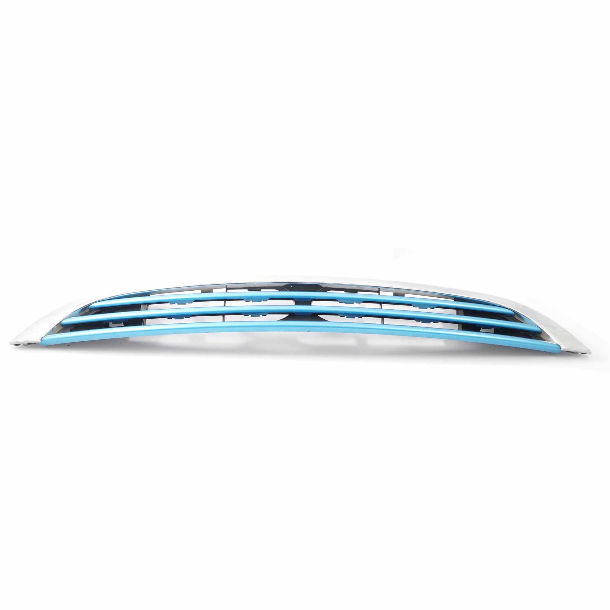 Mini Cooper R50 R52 Avant Capot Pare-chocs Chrome Gille Cover Bleu électrique