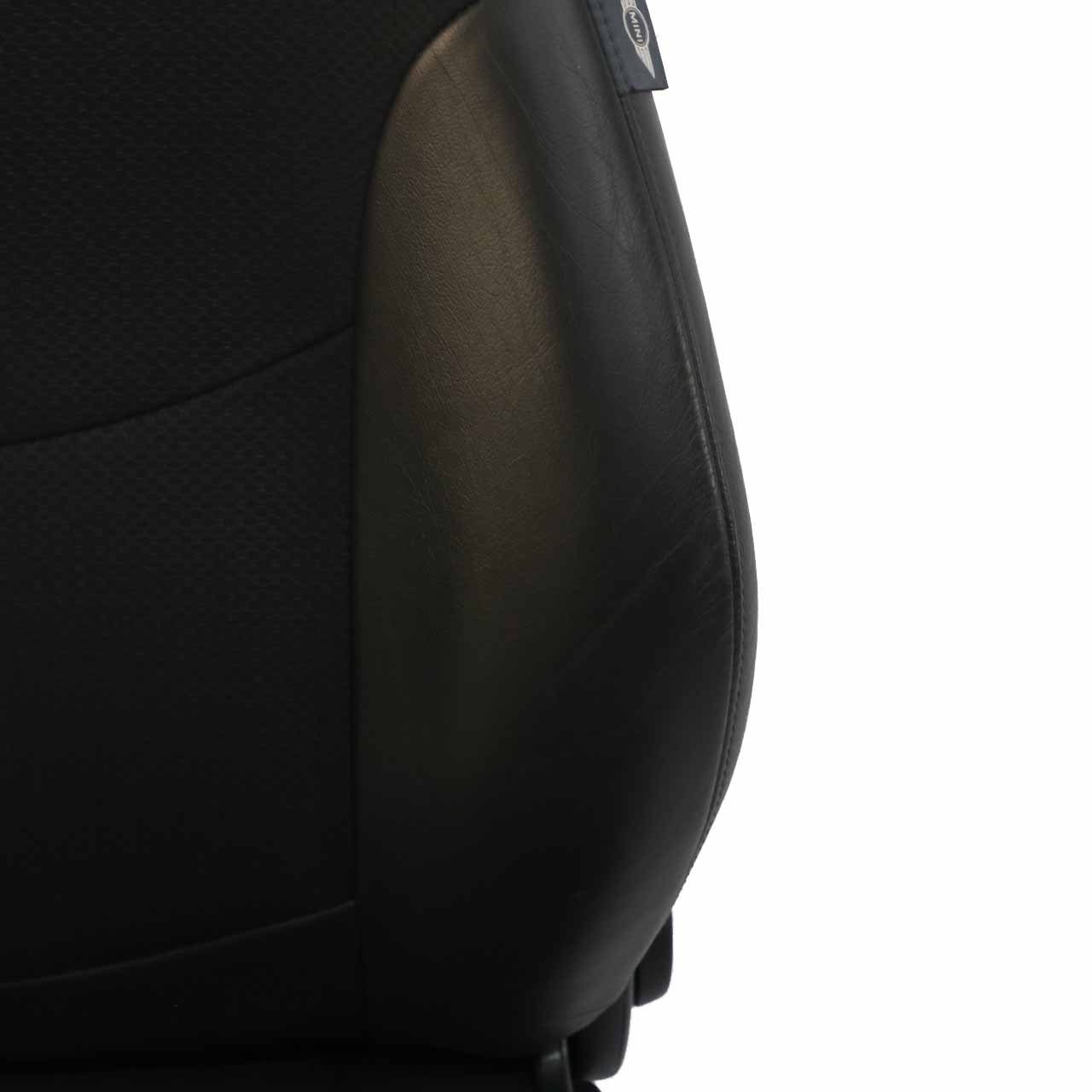 Mini Cooper R50 Fabric / Leather Front Right O/S Cloth Sport Seat Black