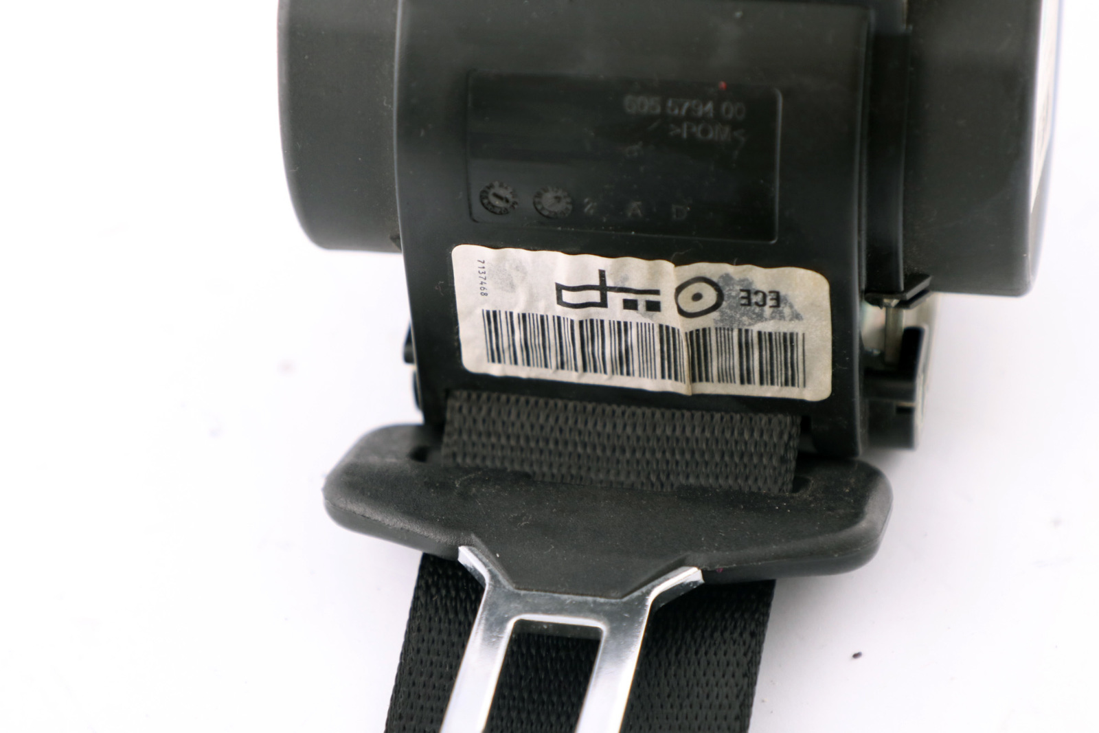 BMW 3 E91 E91N LCI Membrure Superieure Arriere Noir la Ceinture de Securite