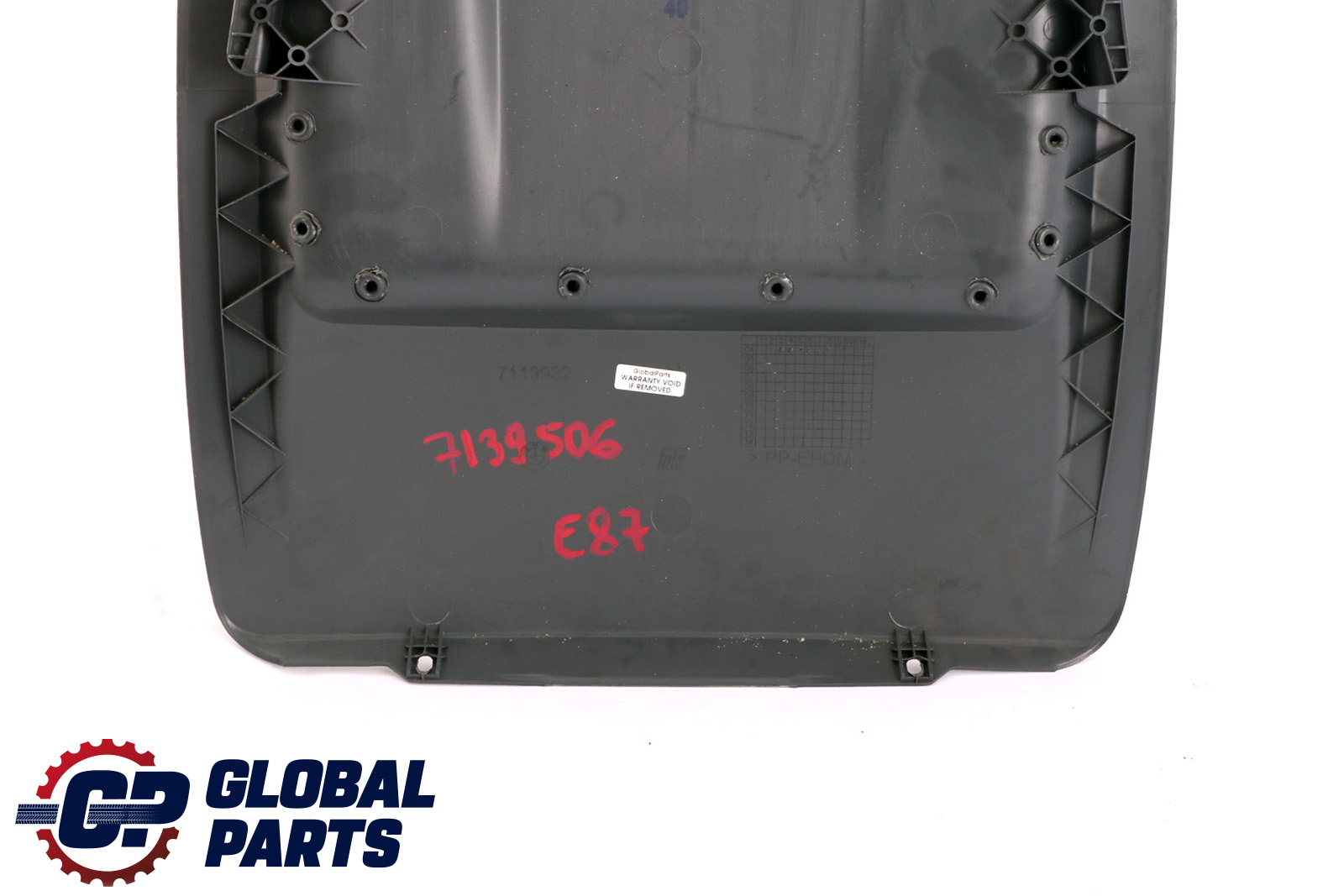 BMW 1 Series E87 Rear Panel Seat With Net Bag Alaskagrau 7139506