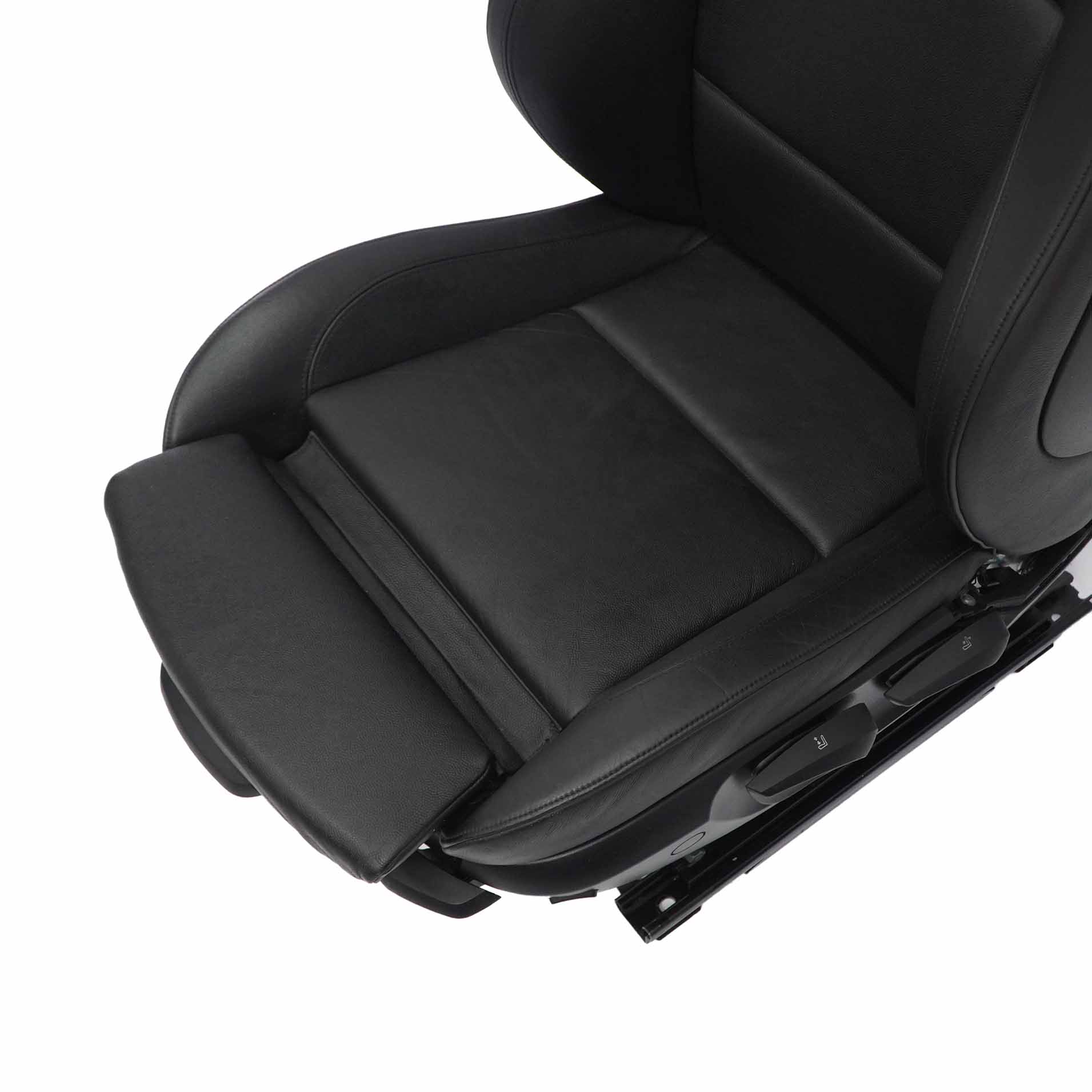 Front Seat BMW E87 M Sport Left N/S Black Leather Boston Black Interior