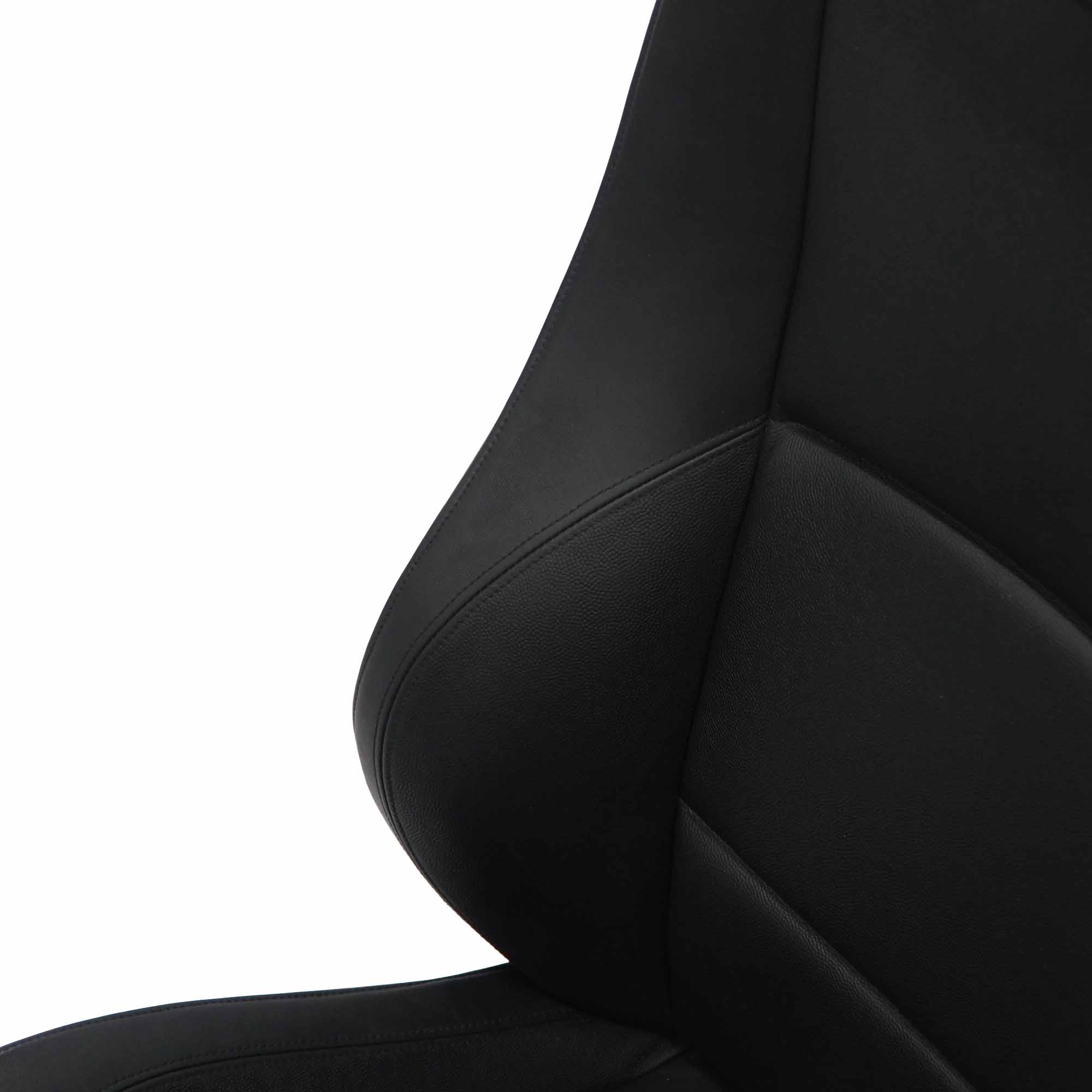 Front Seat BMW E87 M Sport Left N/S Black Leather Boston Black Interior