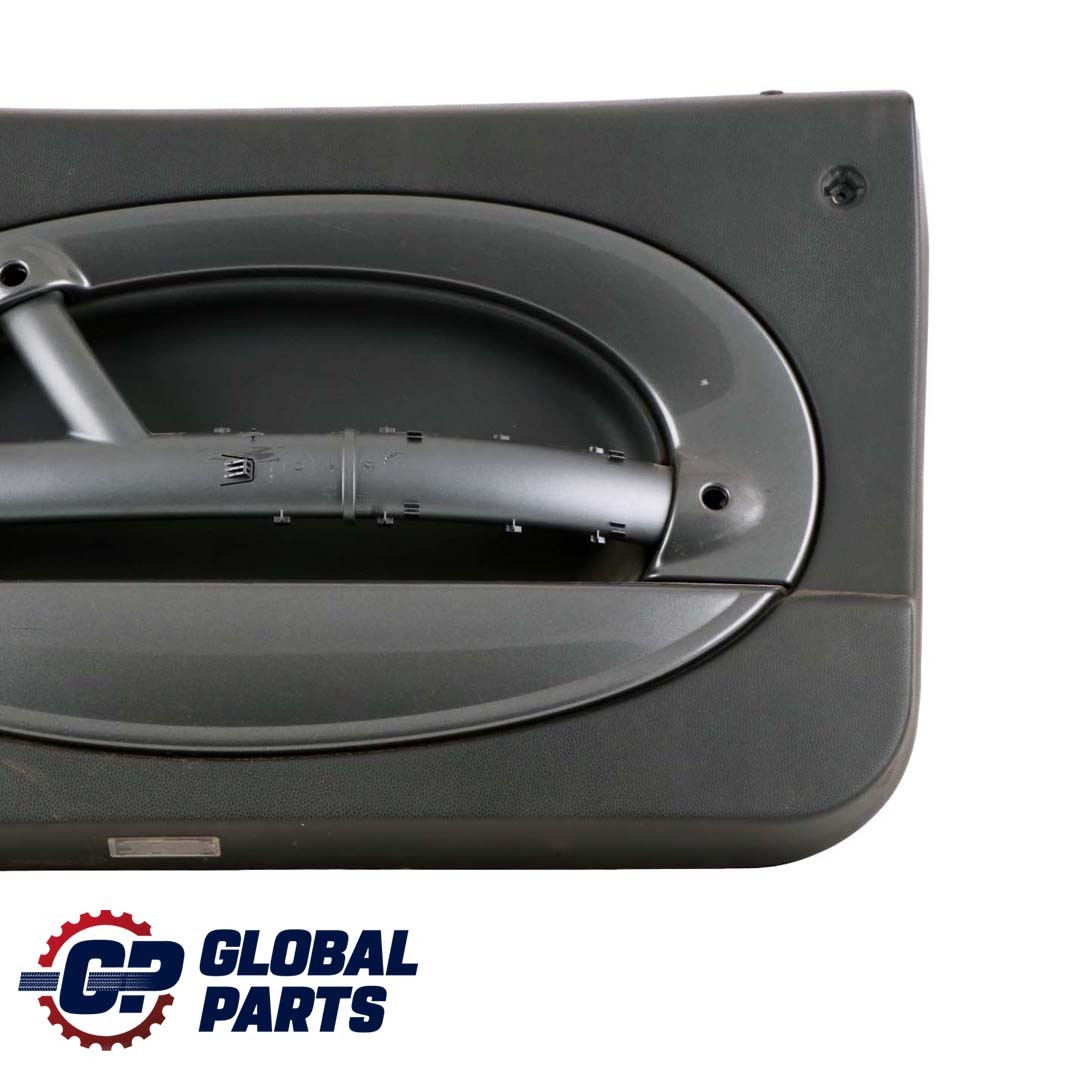 Mini R50 R52 1 Front Right O/S Door Card Side Trim Panther Black Anthracite