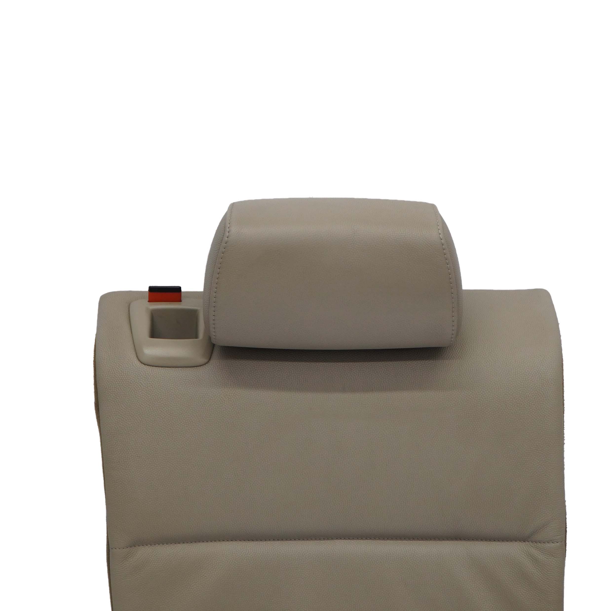 BMW 1 Series E87 Rear Seat Cover Leather Backrest Right O/S Beige