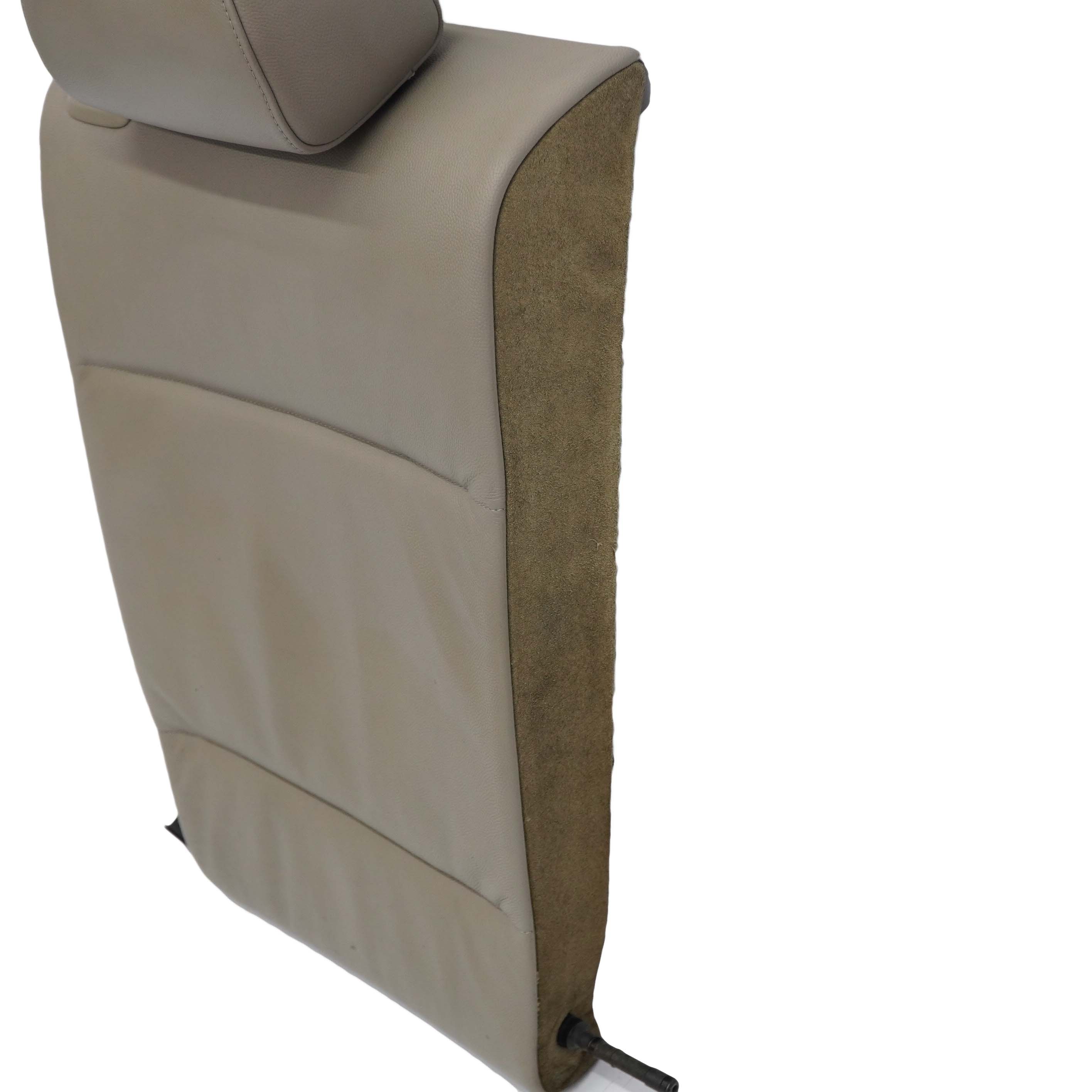 BMW 1 Series E87 Rear Seat Cover Leather Backrest Right O/S Beige