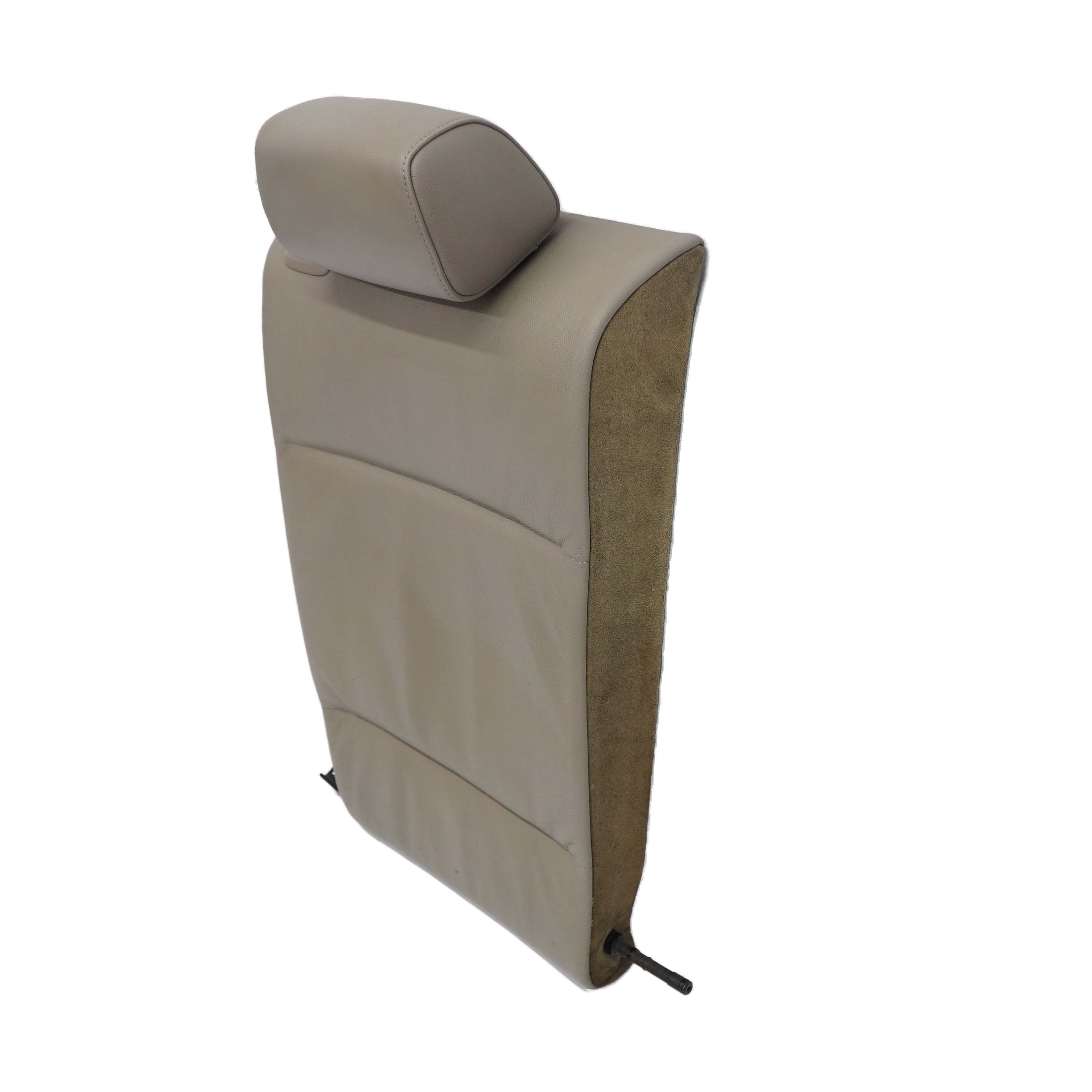 BMW 1 Series E87 Rear Seat Cover Leather Backrest Right O/S Beige