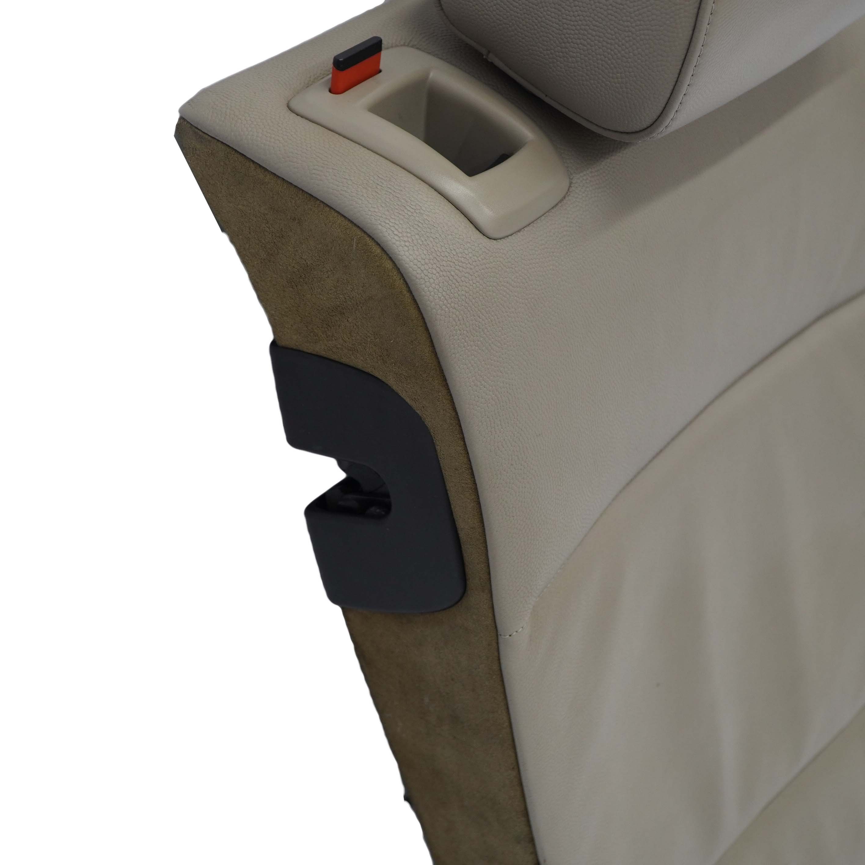 BMW 1 Series E87 Rear Seat Cover Leather Backrest Right O/S Beige