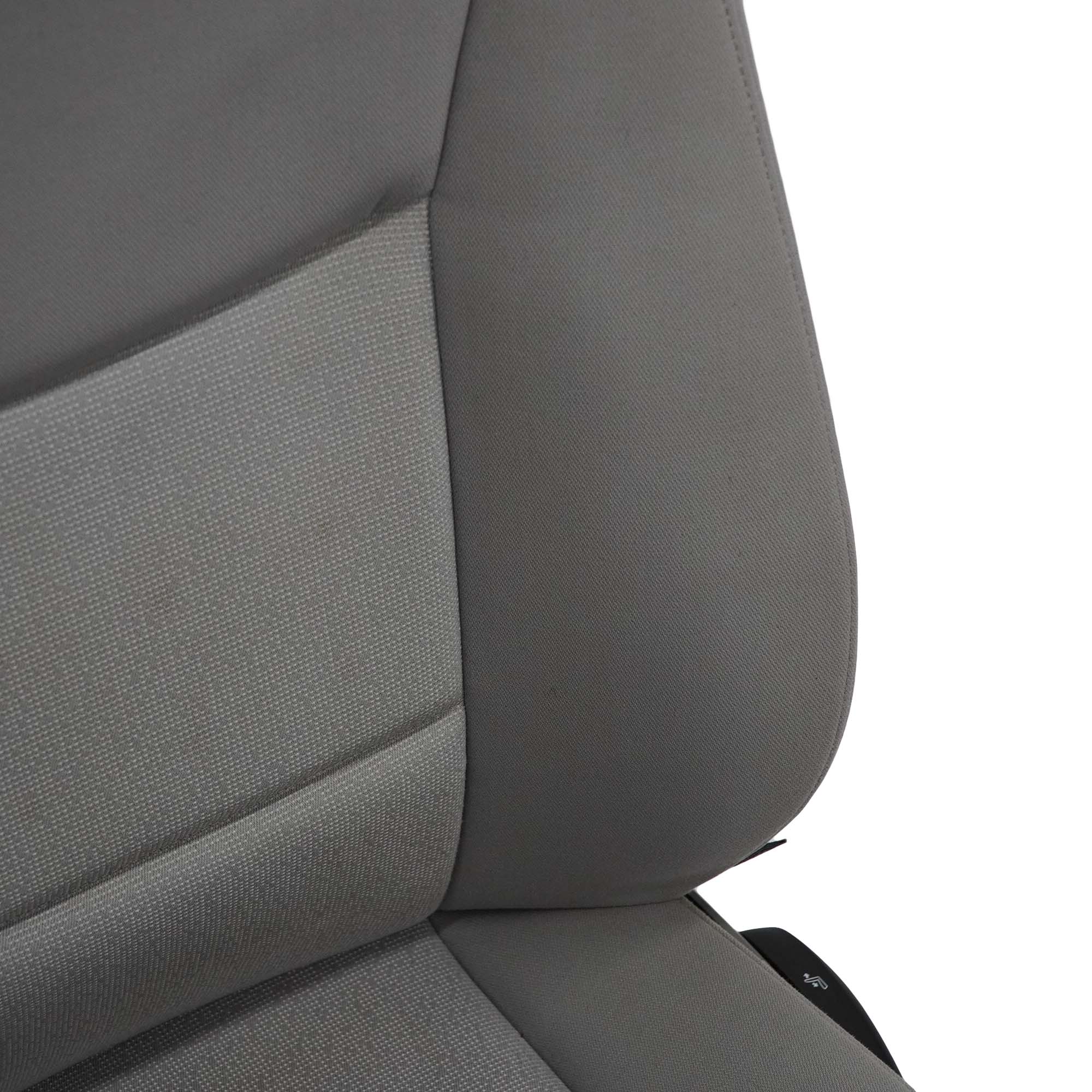 Front Seat BMW E90 E91 Cloth Fabric Grey Interior Left N/S Side Lumbar