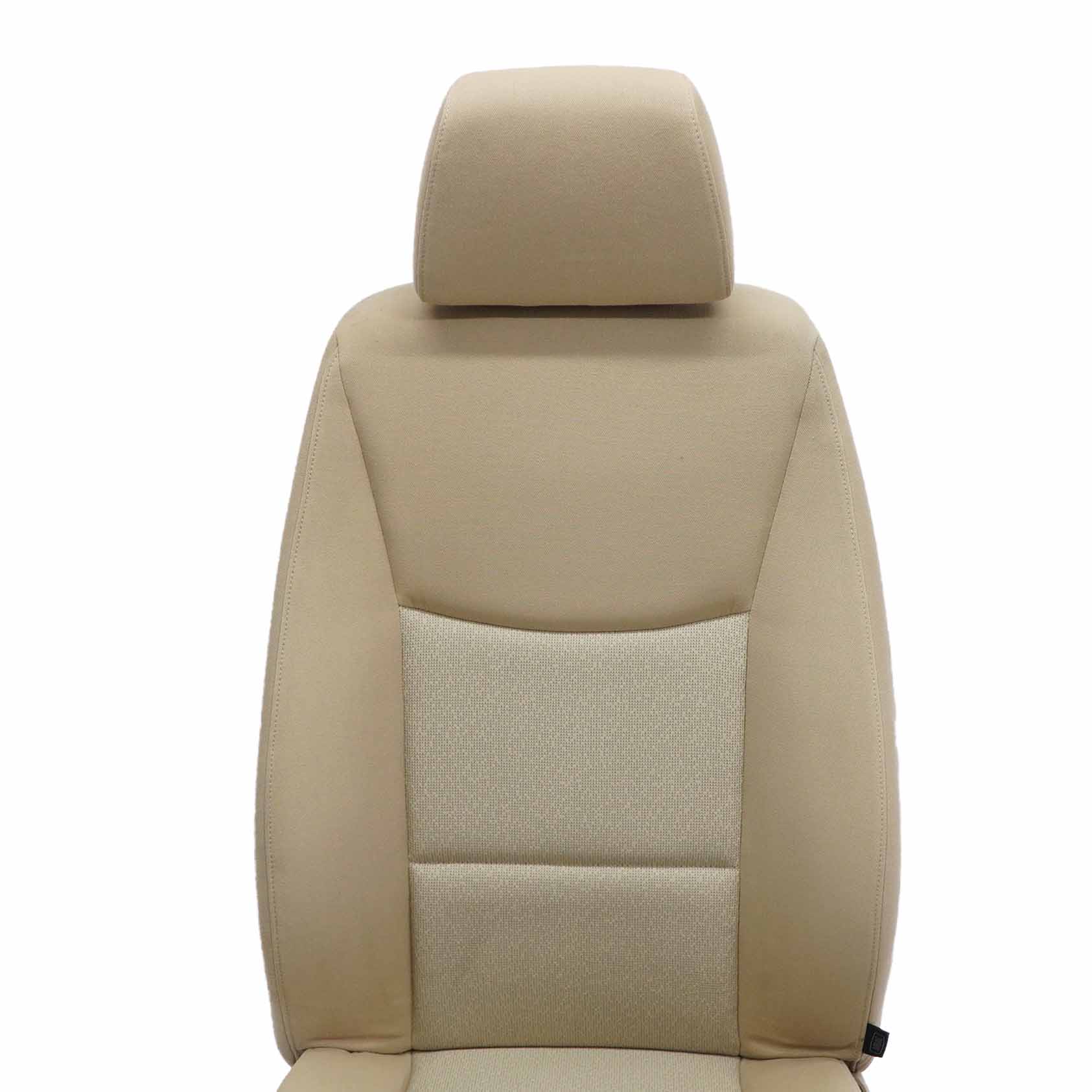 £BMW 3 SERIES E90 E91 Cloth Fabric Interior Front Left N/S Side Seat Beige