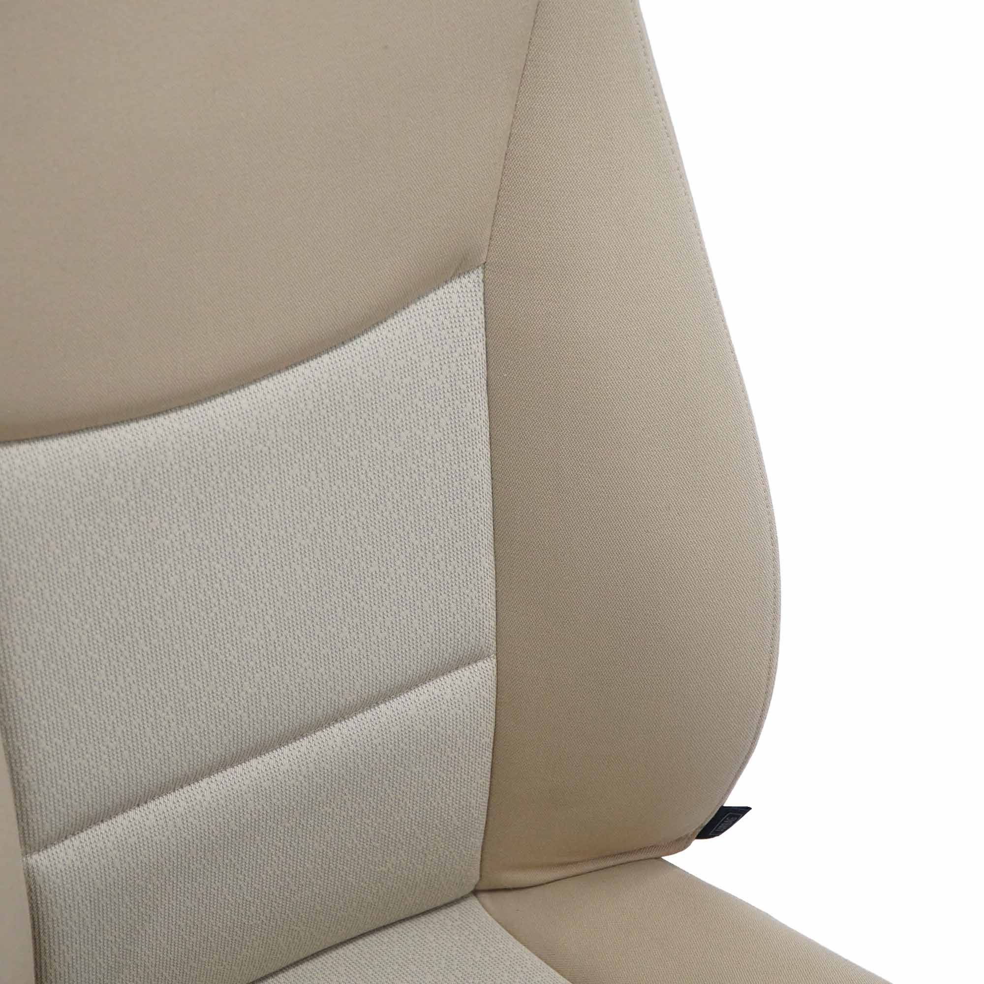 £BMW 3 SERIES E90 E91 Cloth Fabric Interior Front Left N/S Side Seat Beige