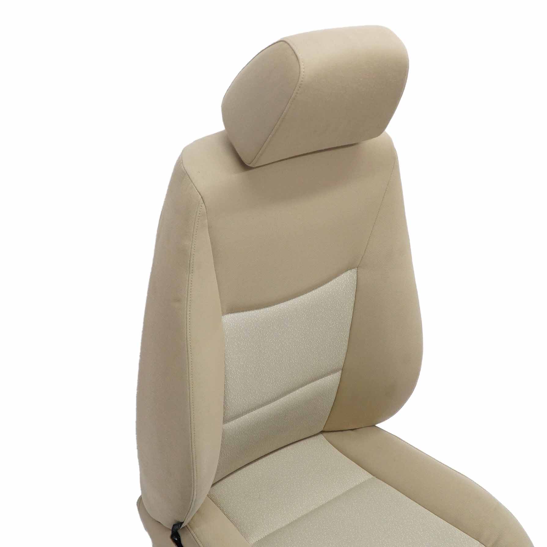 BMW 3 Series E90 E91 Cloth Fabric Interior Front Right O/S Seat Beige