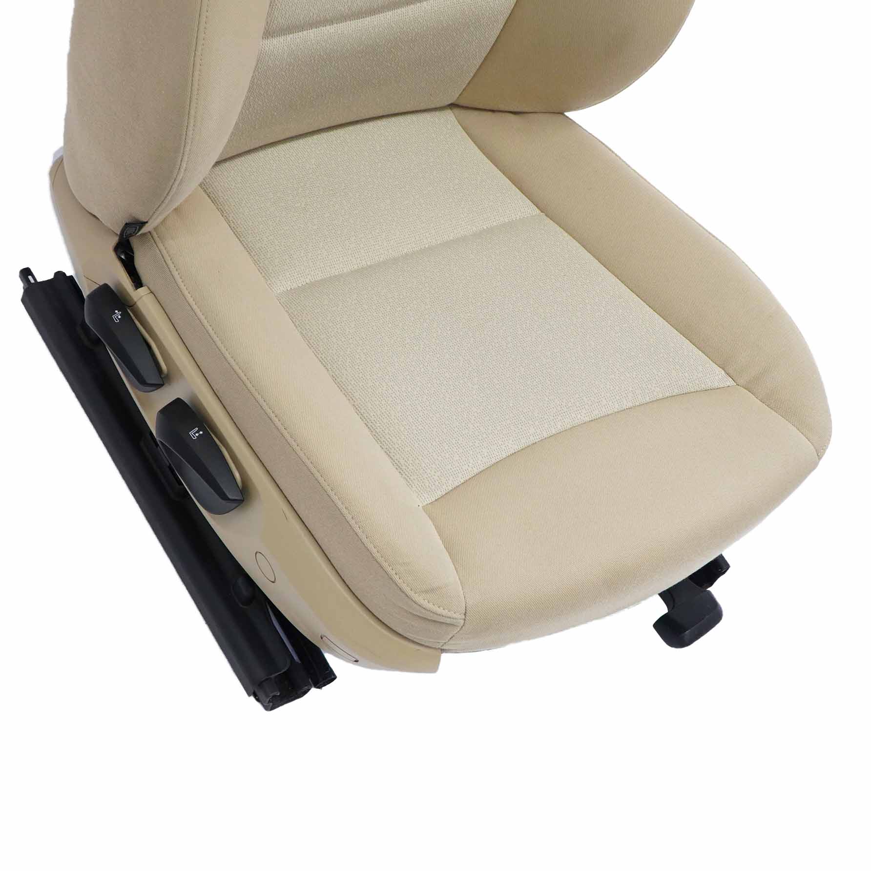 BMW 3 Series E90 E91 Cloth Fabric Interior Front Right O/S Seat Beige